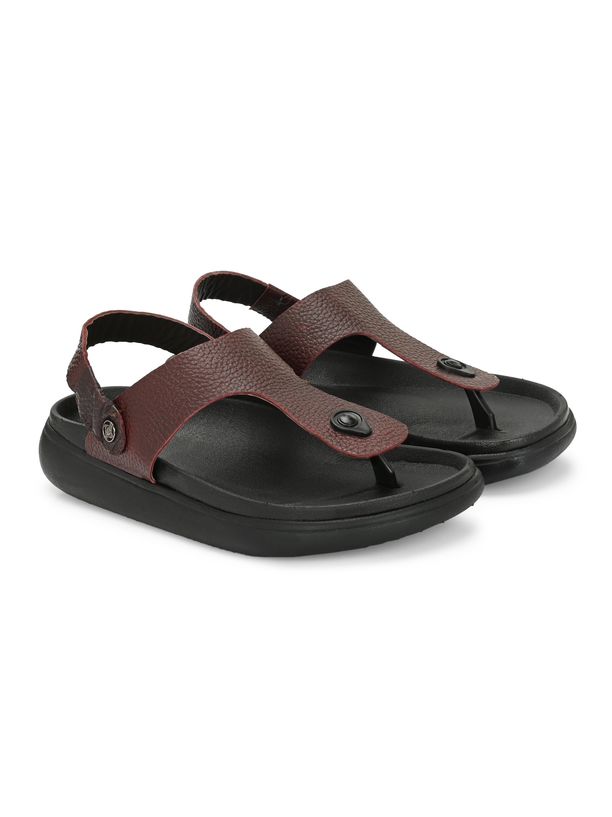Comet Leather Sandals by Aspeerio