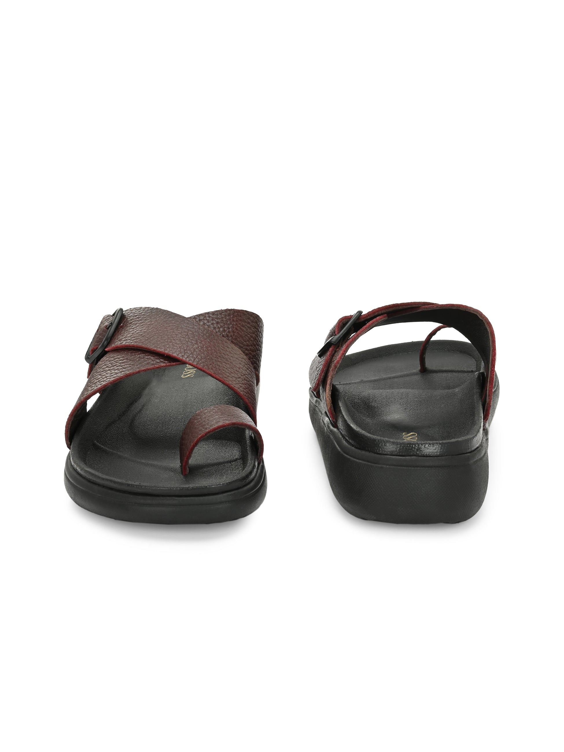 Comet Leather Slippers by Aspeerio