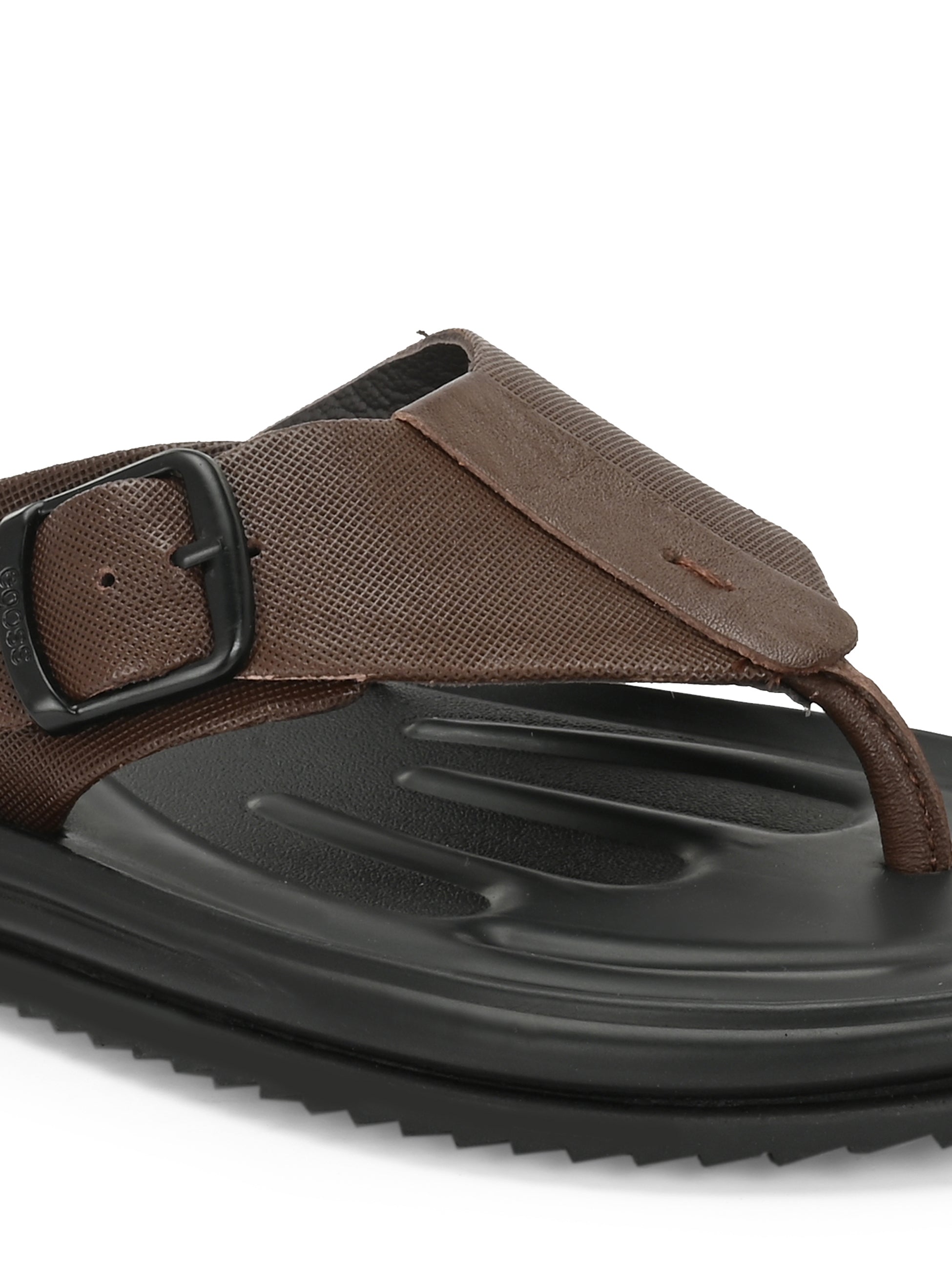 Comet Leather Slippers by Aspeerio