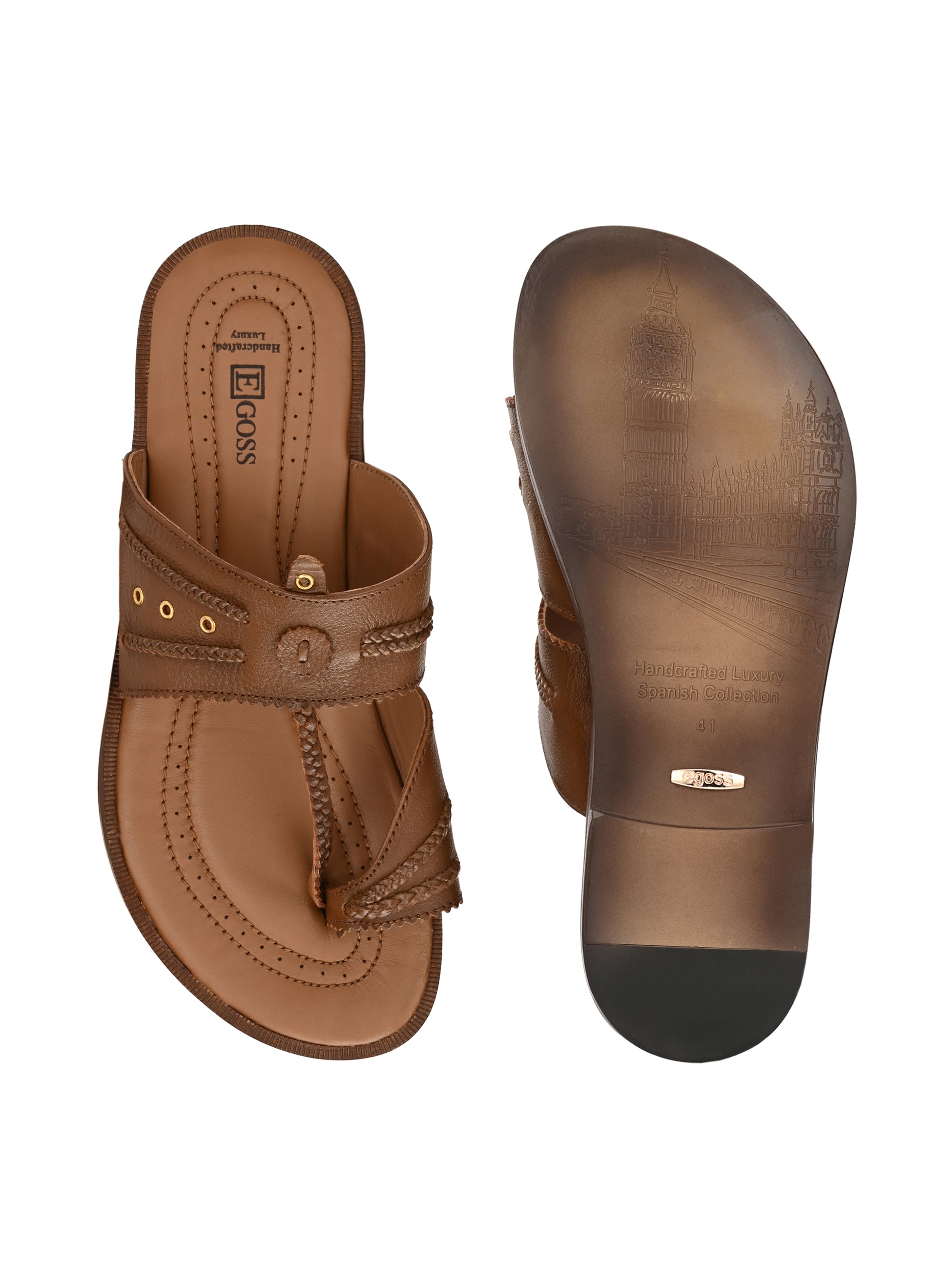 Egoss Kolhapuri Slippers For Men