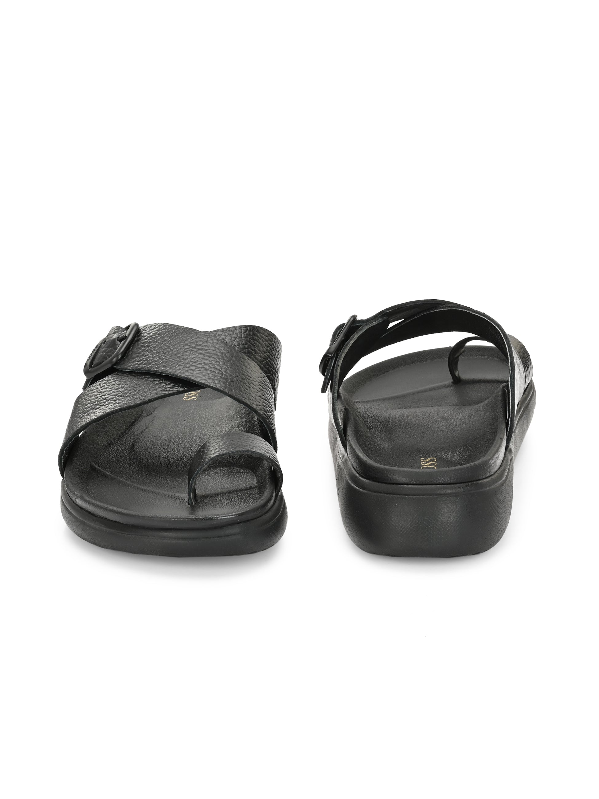 Comet Leather Slippers by Aspeerio