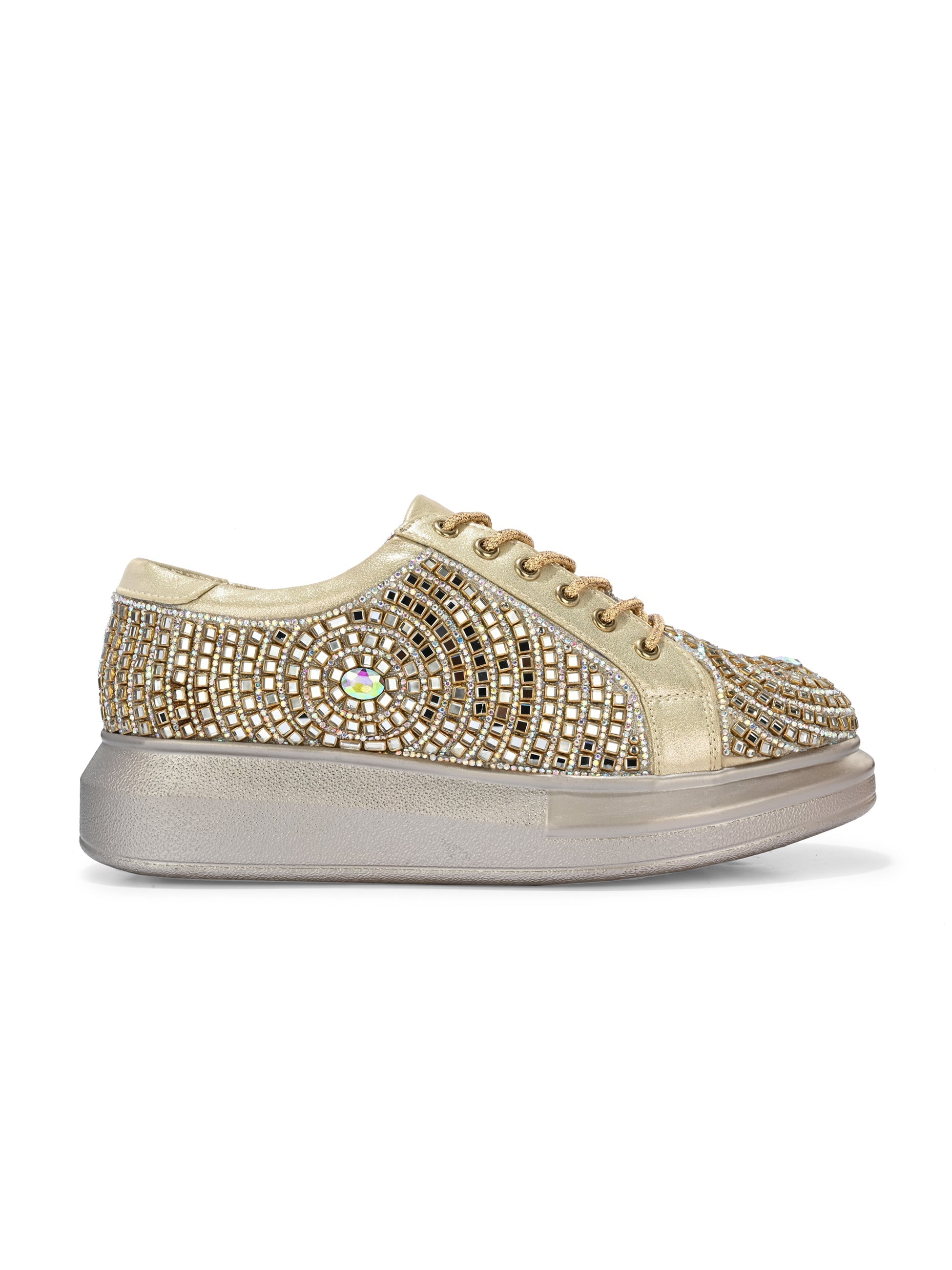 Crysta Bridal Sneakers For Women by Lady Boss ladybossbyegoss