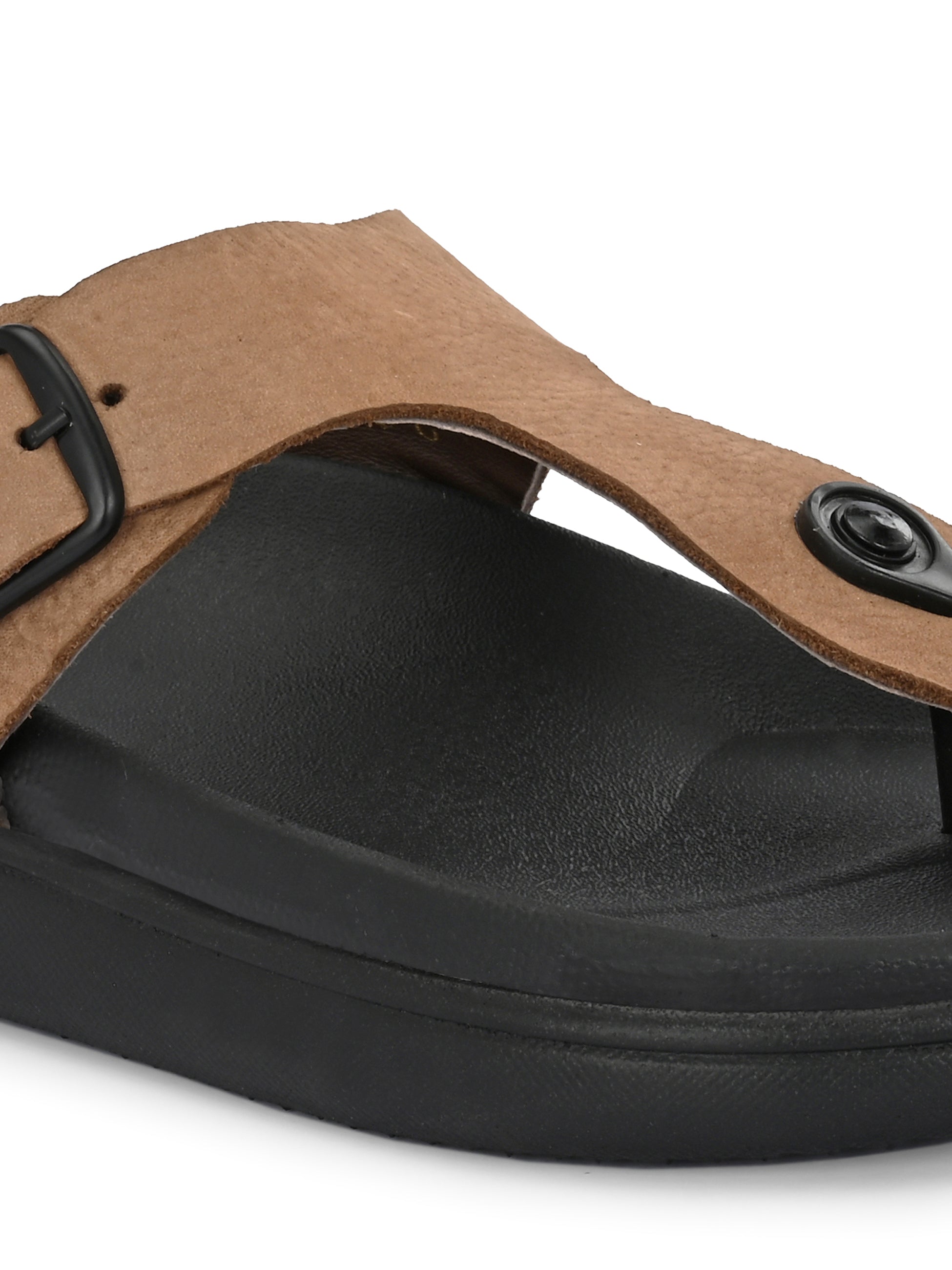 Comet Leather Slippers by Aspeerio