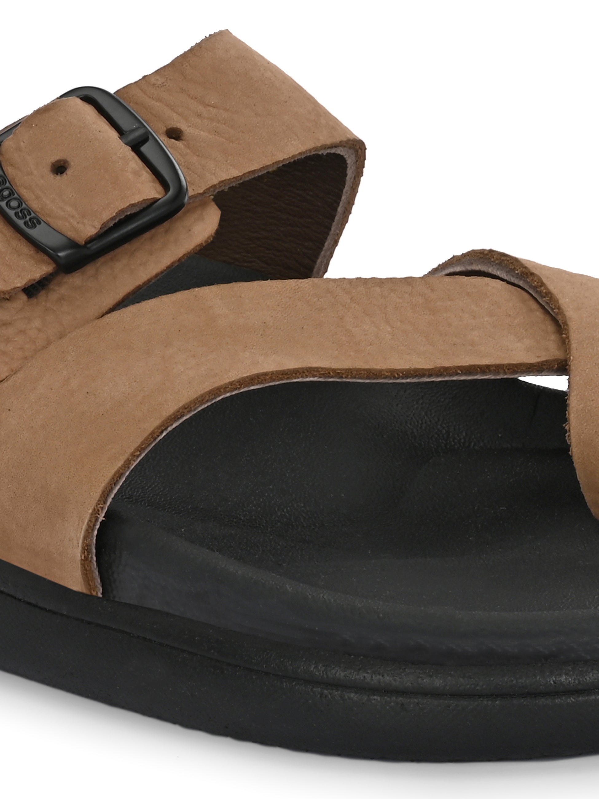 Comet Leather Slippers by Aspeerio