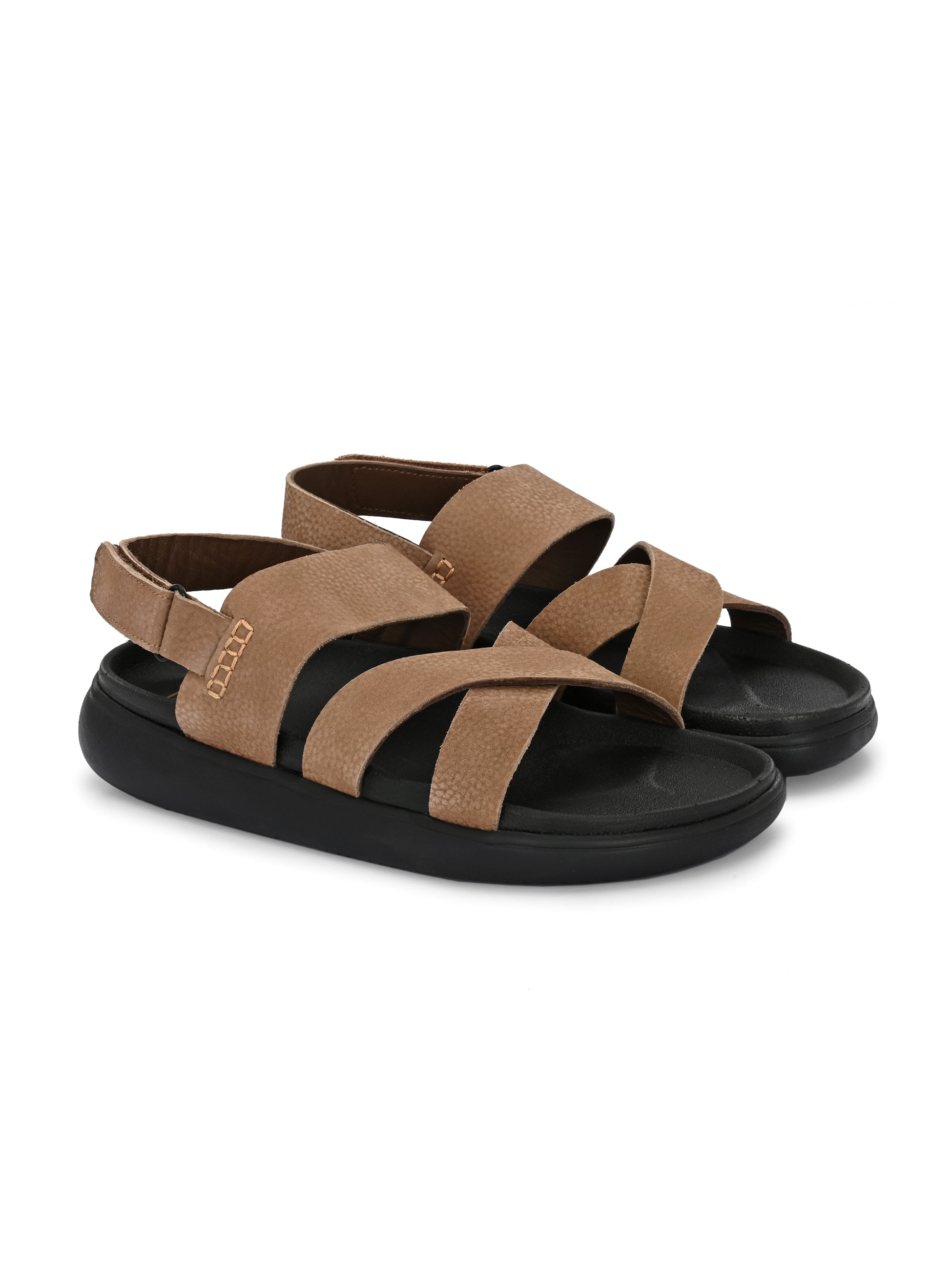 Comet Leather Sandals by Aspeerio