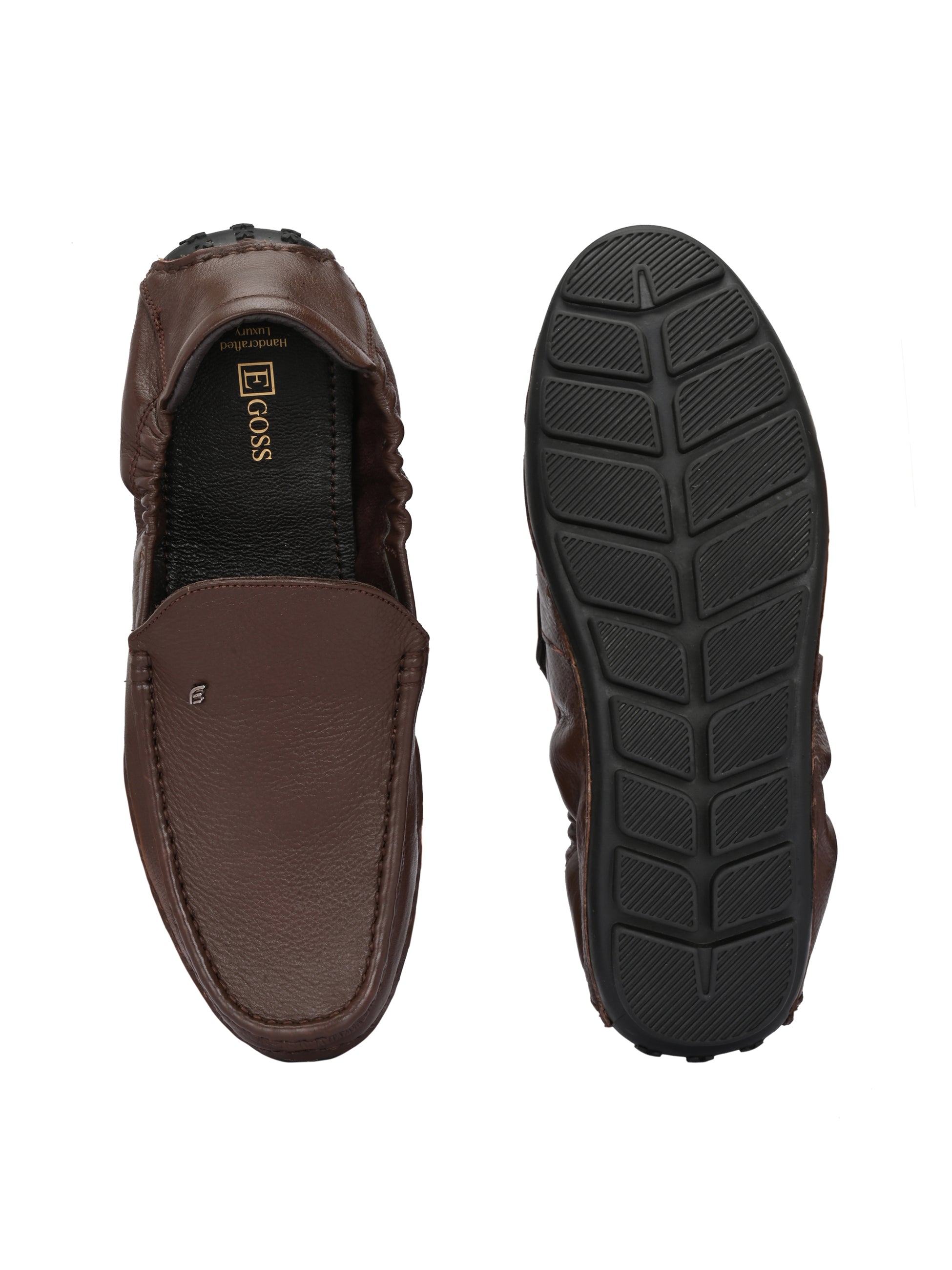 Egoss Casual Leather Loafers For Men