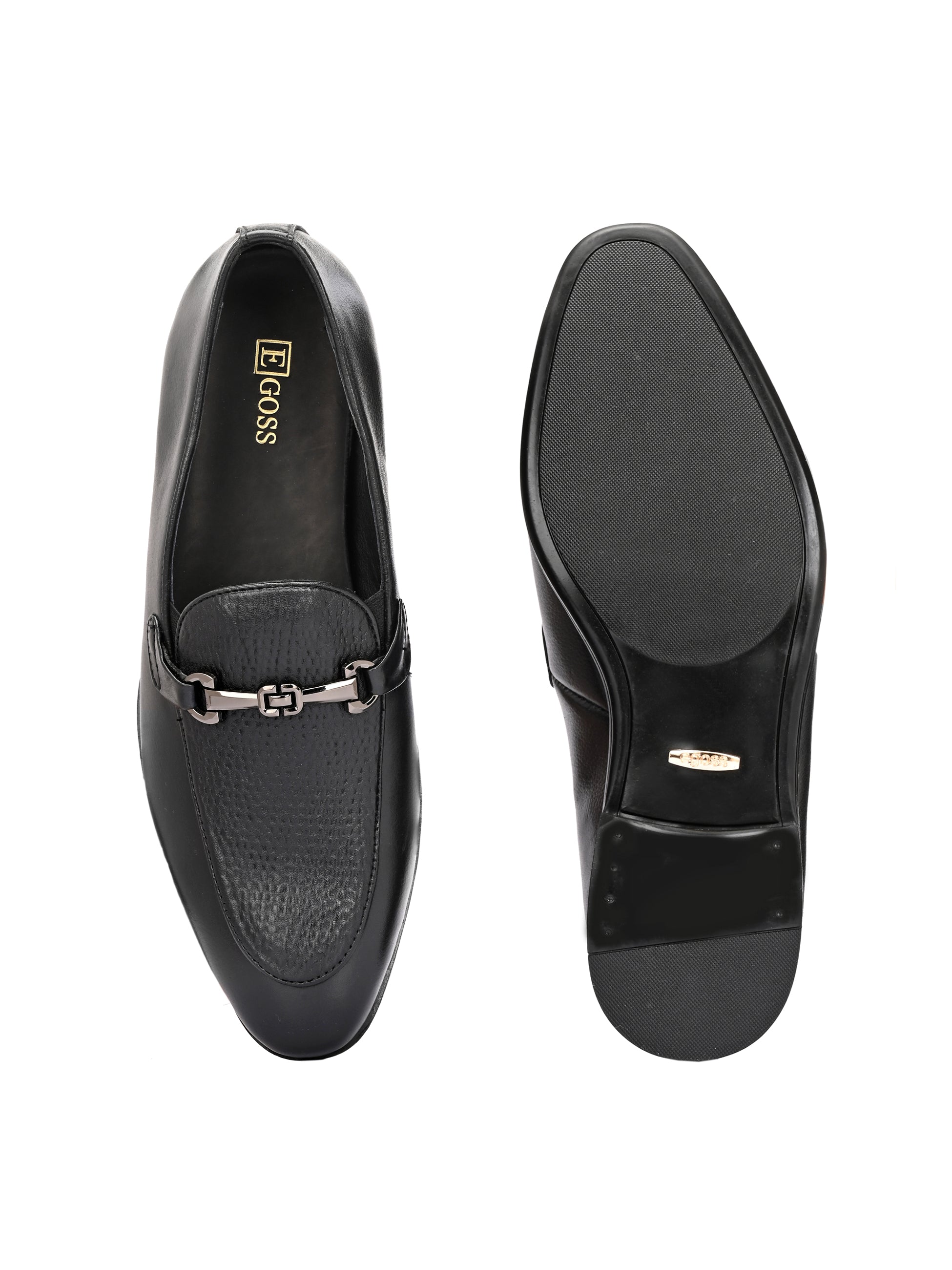 Egoss Platinum Party Loafers For Men