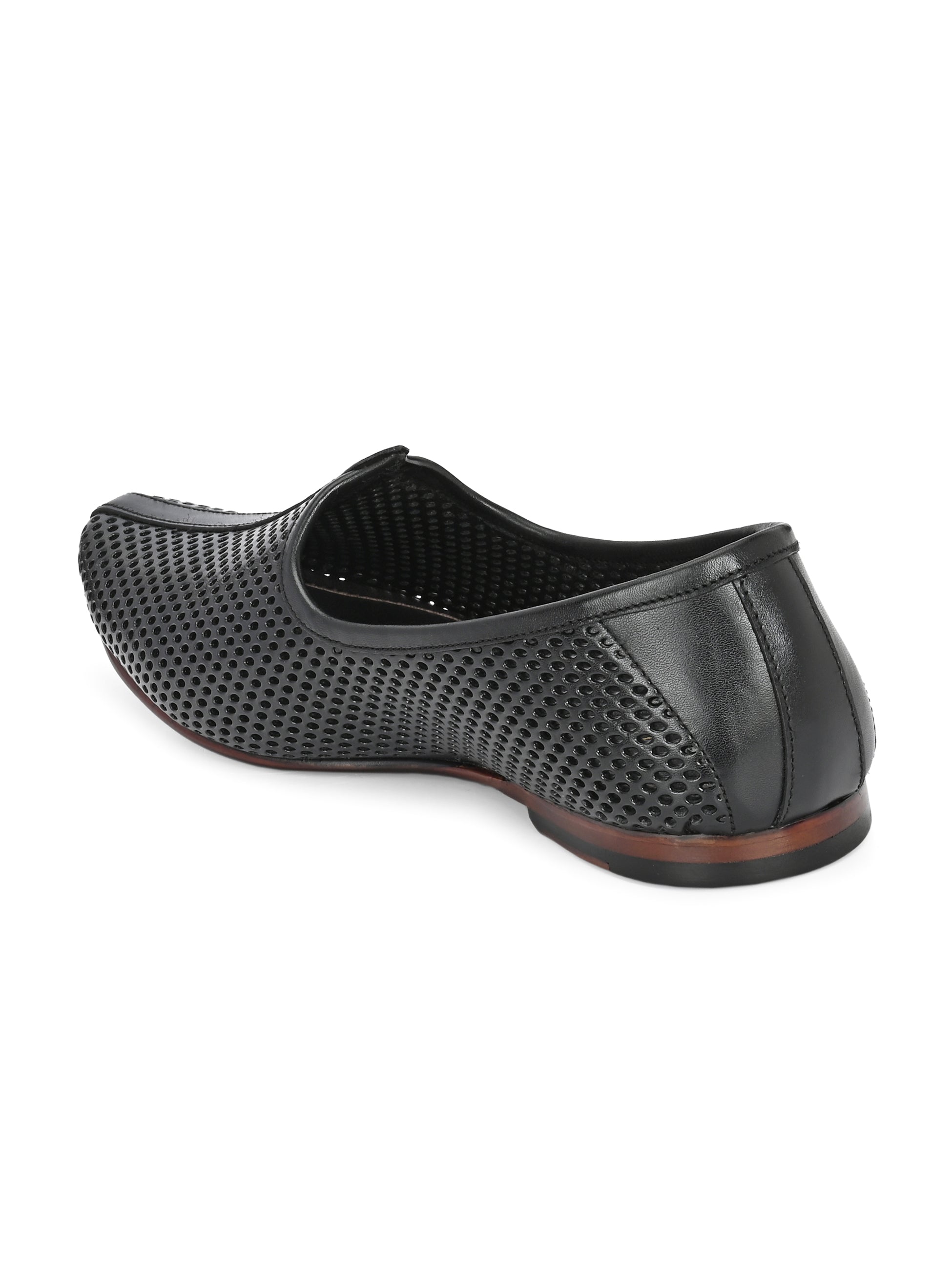 Black Malaga Jooti by Lafattio