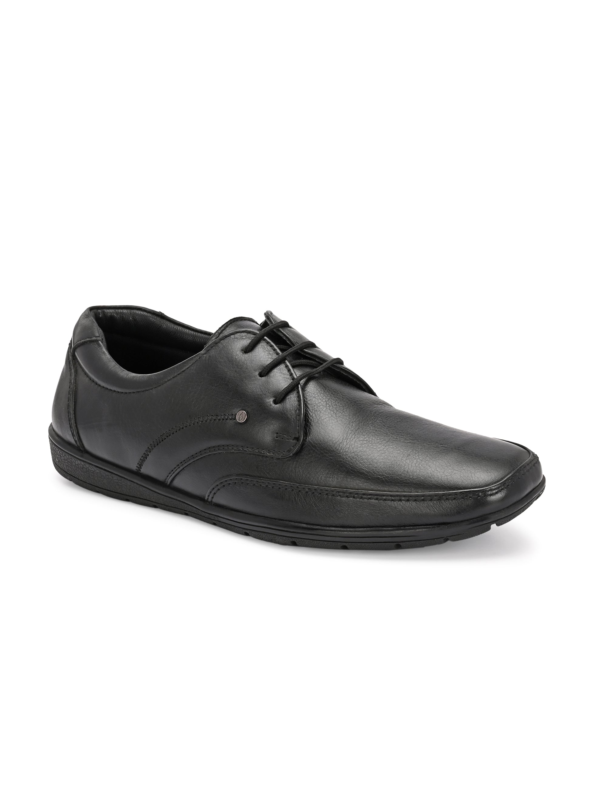 Egoss Casual Derby Lace Up Leather Shoes For Men
