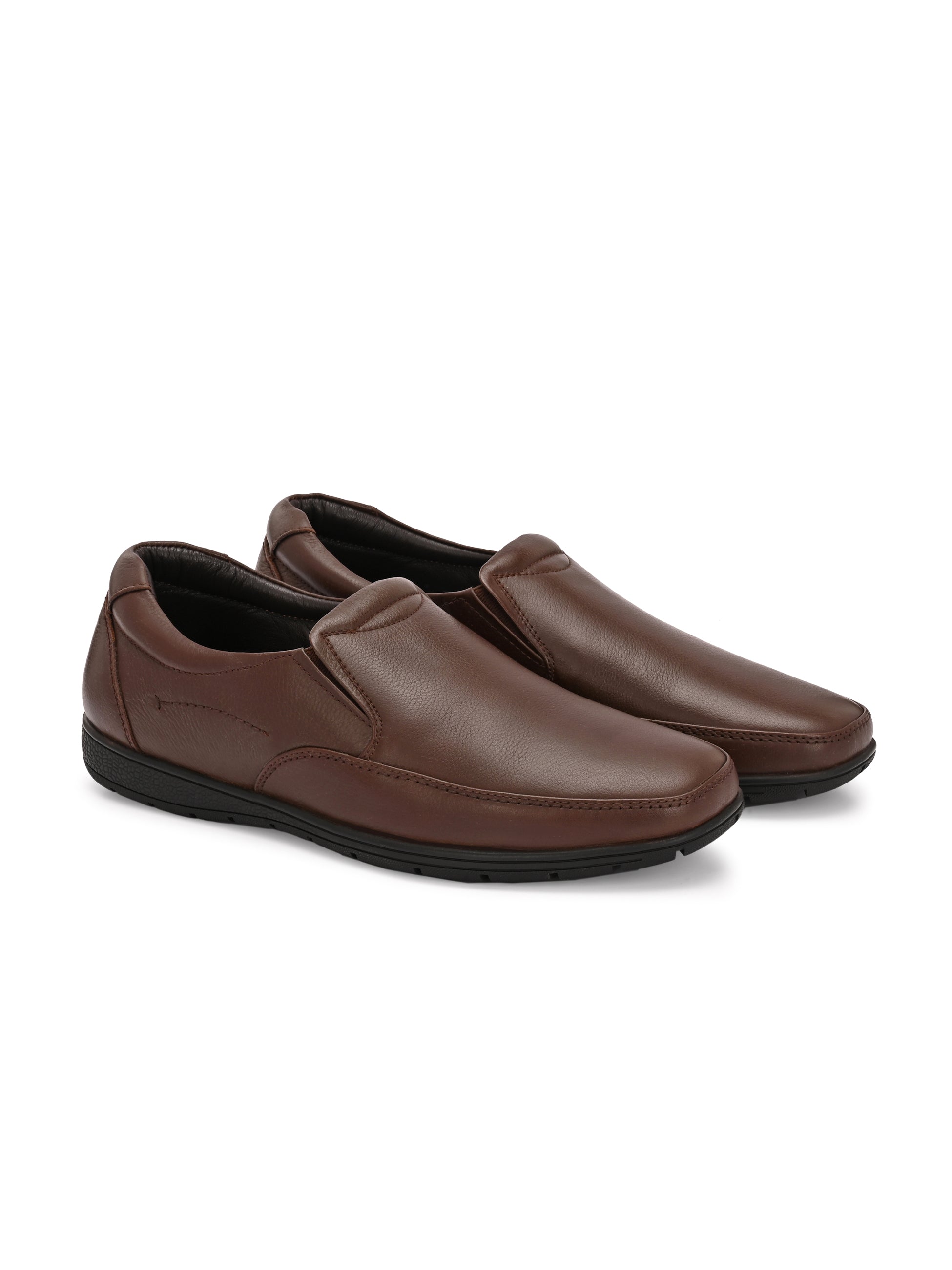 Egoss Comfortable Slip On Leather Shoes For Men