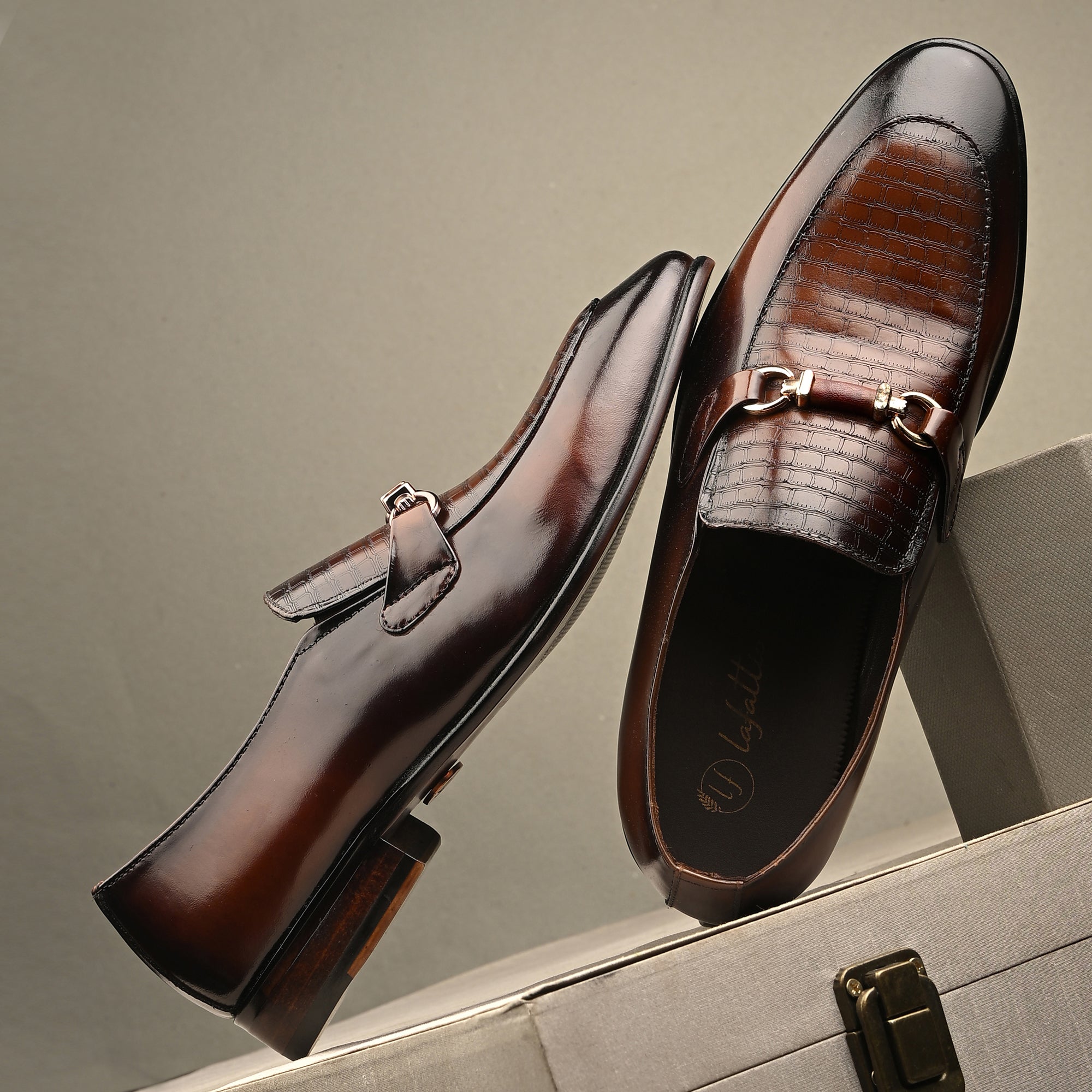 Laser Engraved Loafers by Lafattio