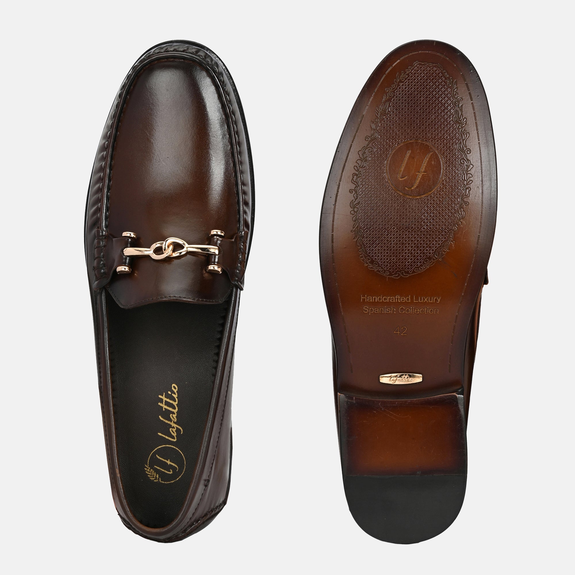 Classic Buckled Loafers by Lafattio