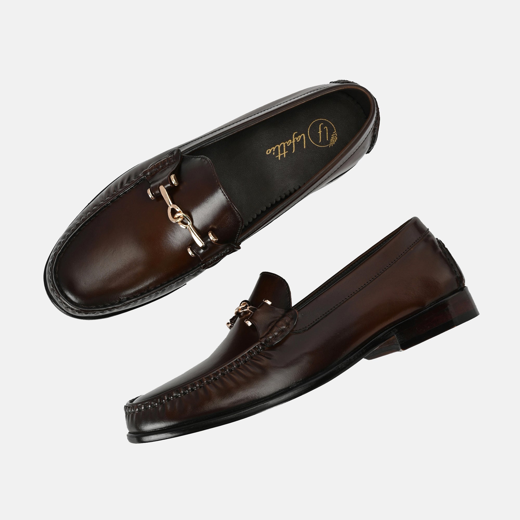Classic Buckled Loafers by Lafattio