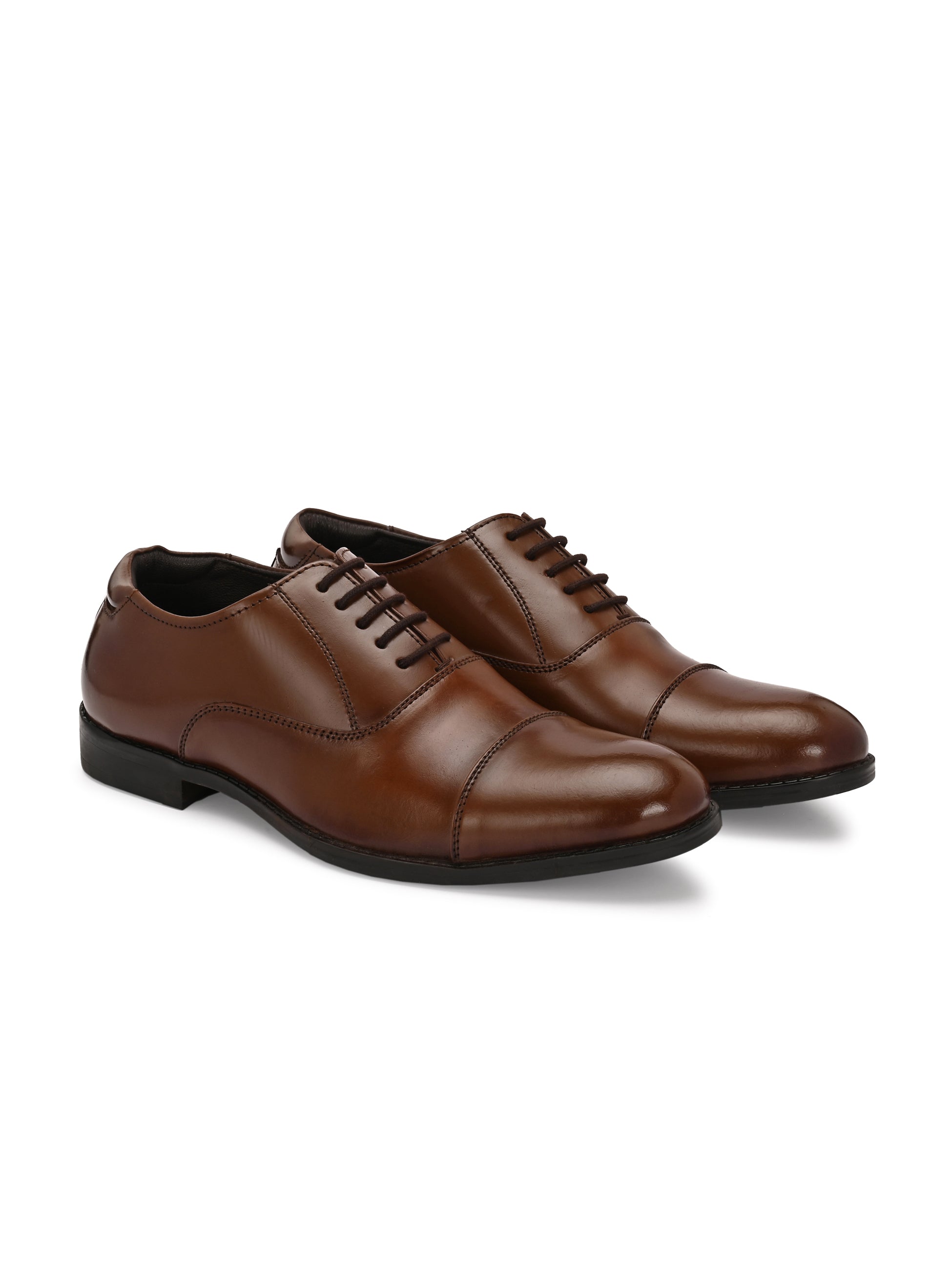 Egoss Formal Leather Laceup Shoes For Men