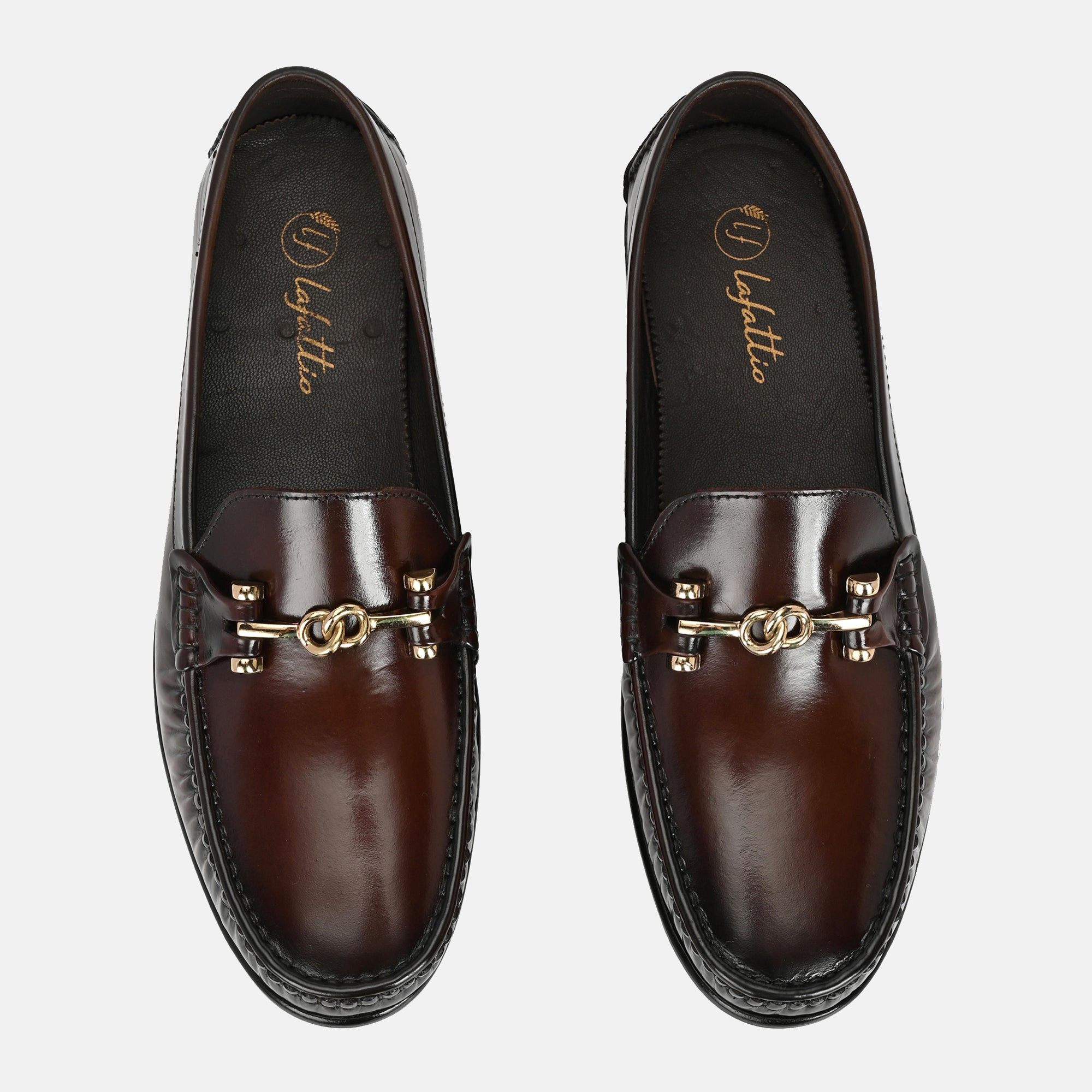 Classic Buckled Loafers by Lafattio