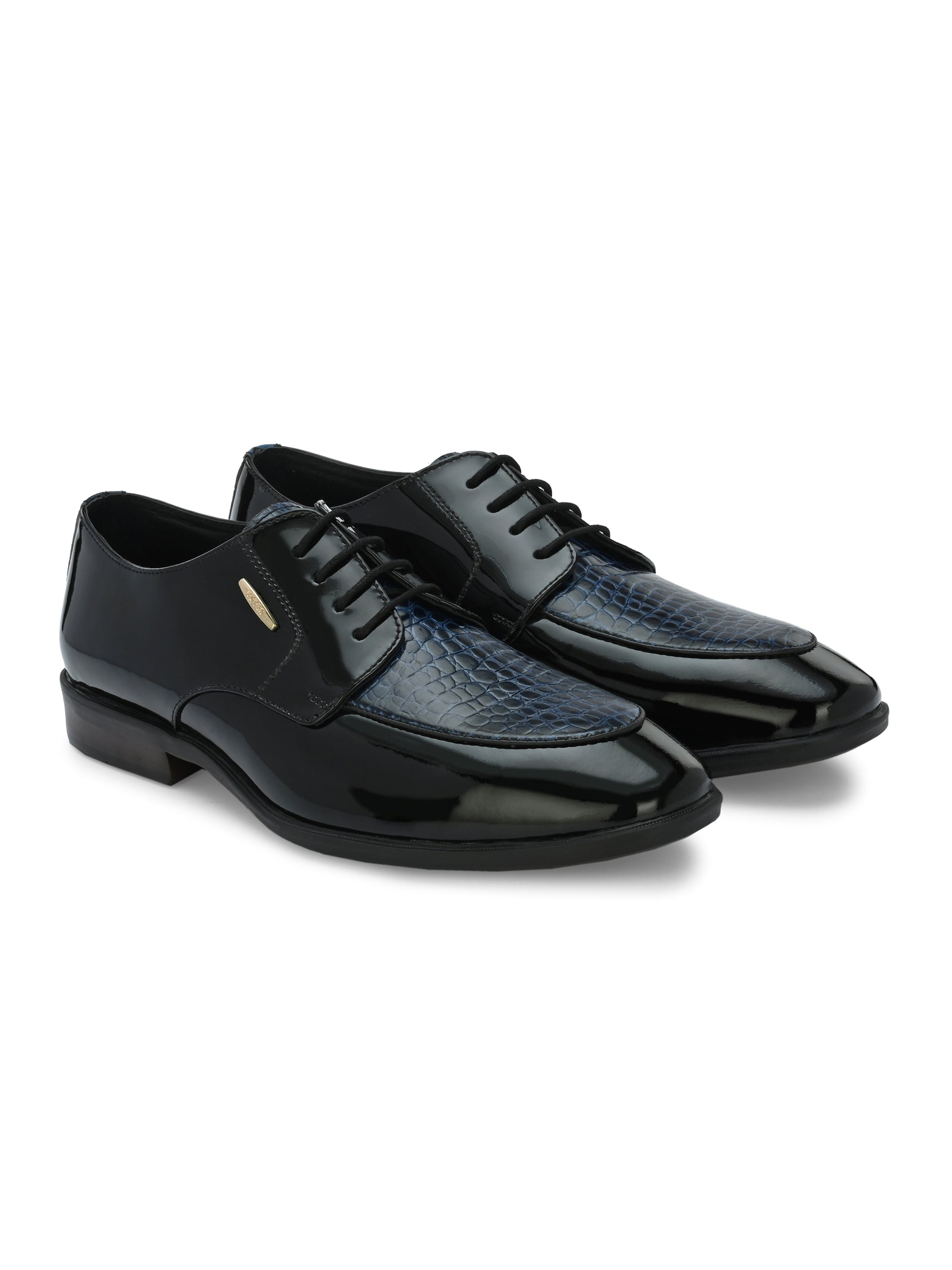 Egoss Platinum Lace-Up Shoes For Men