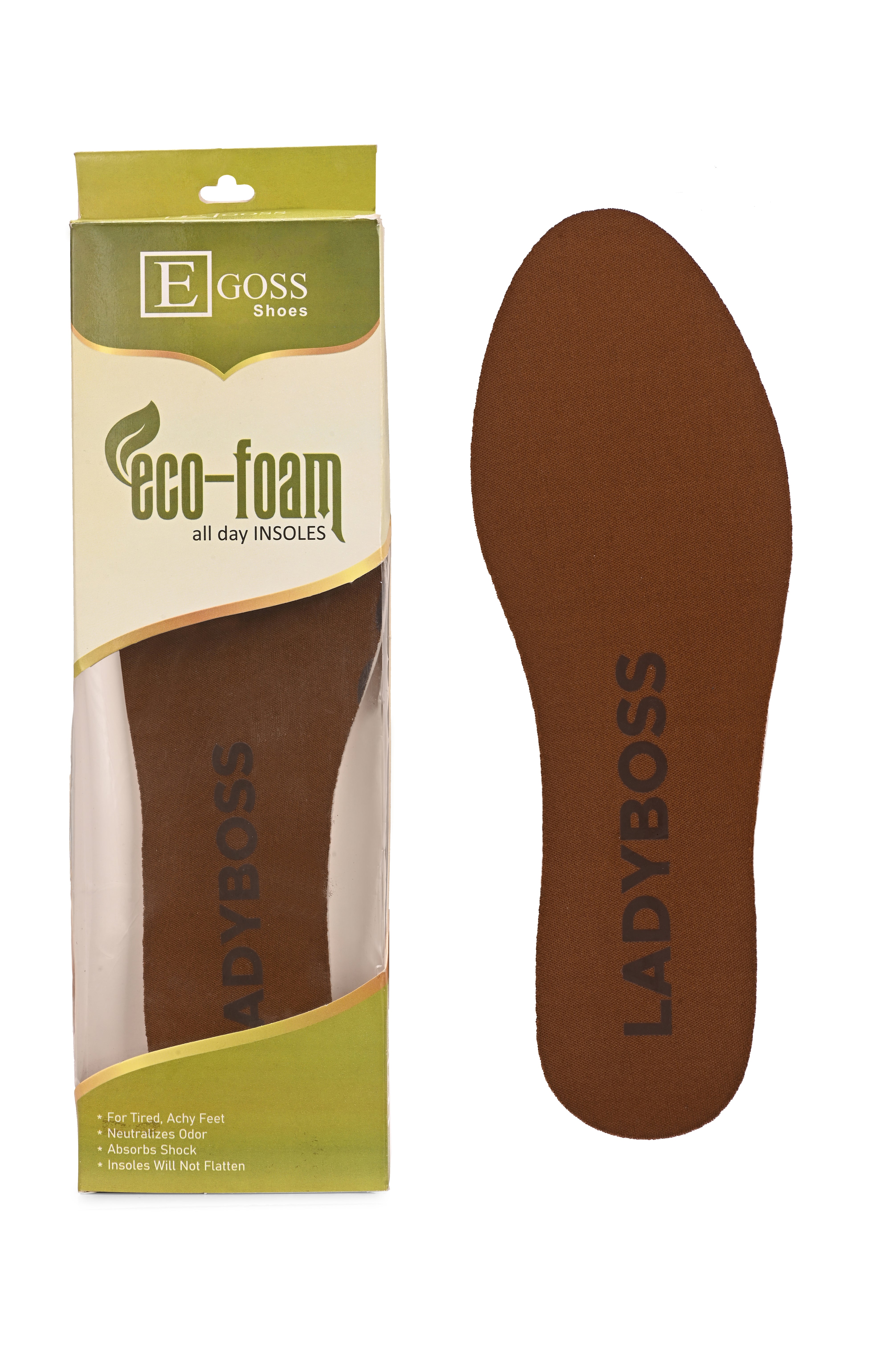 Everyday Comfort Insoles for Women by Lady Boss