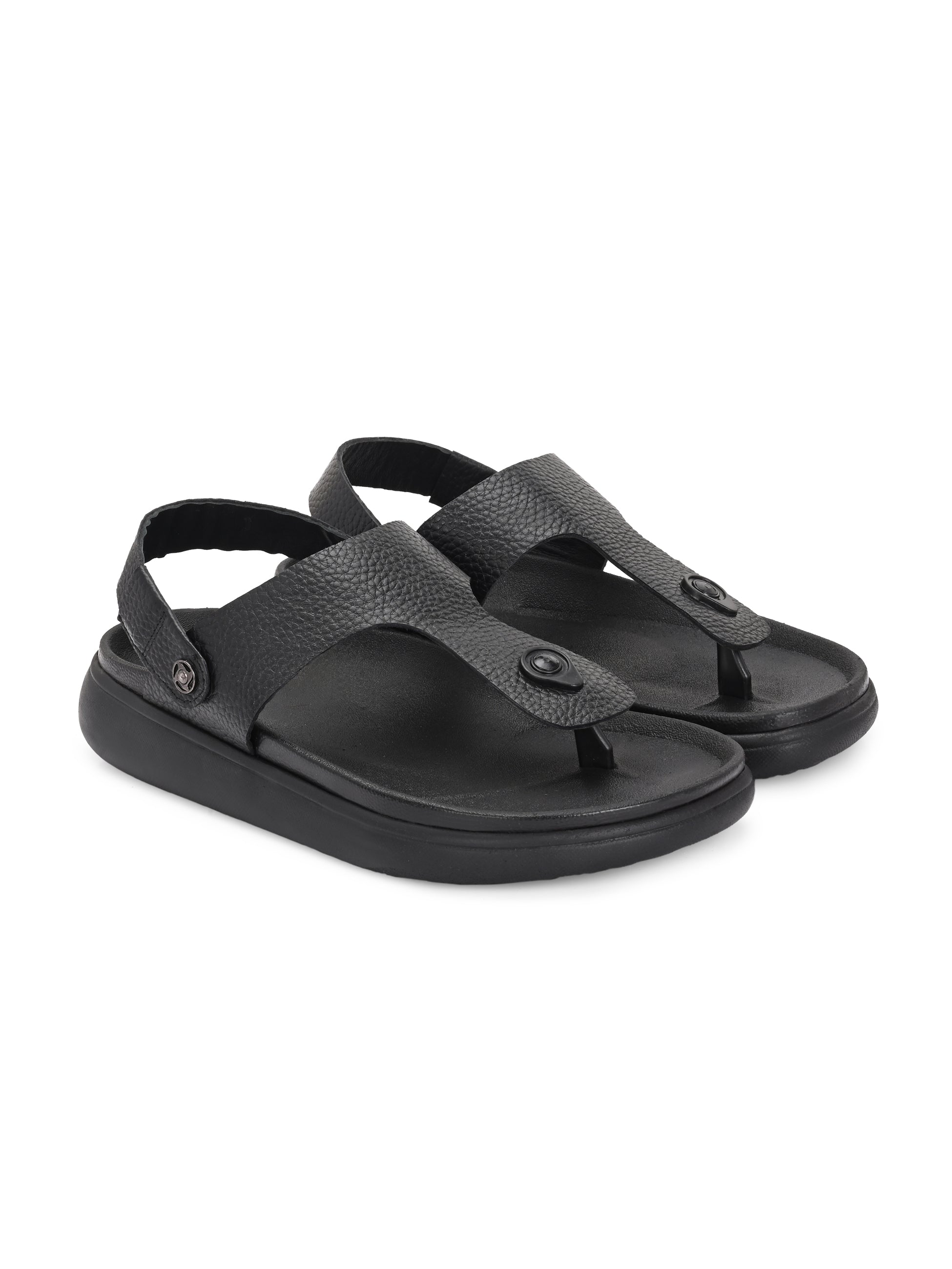 Comet Leather Sandals by Aspeerio