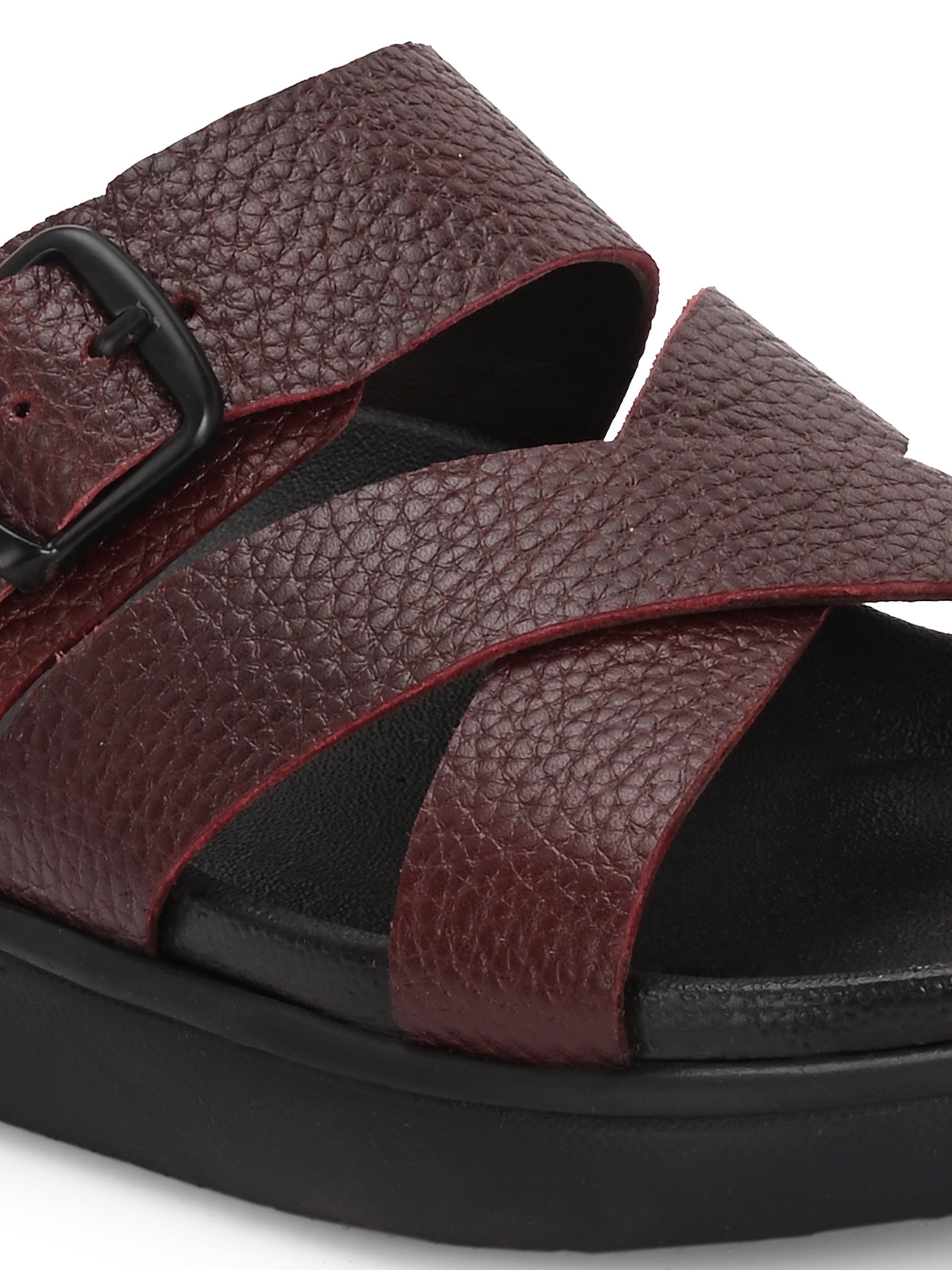 Comet Leather Slippers by Aspeerio