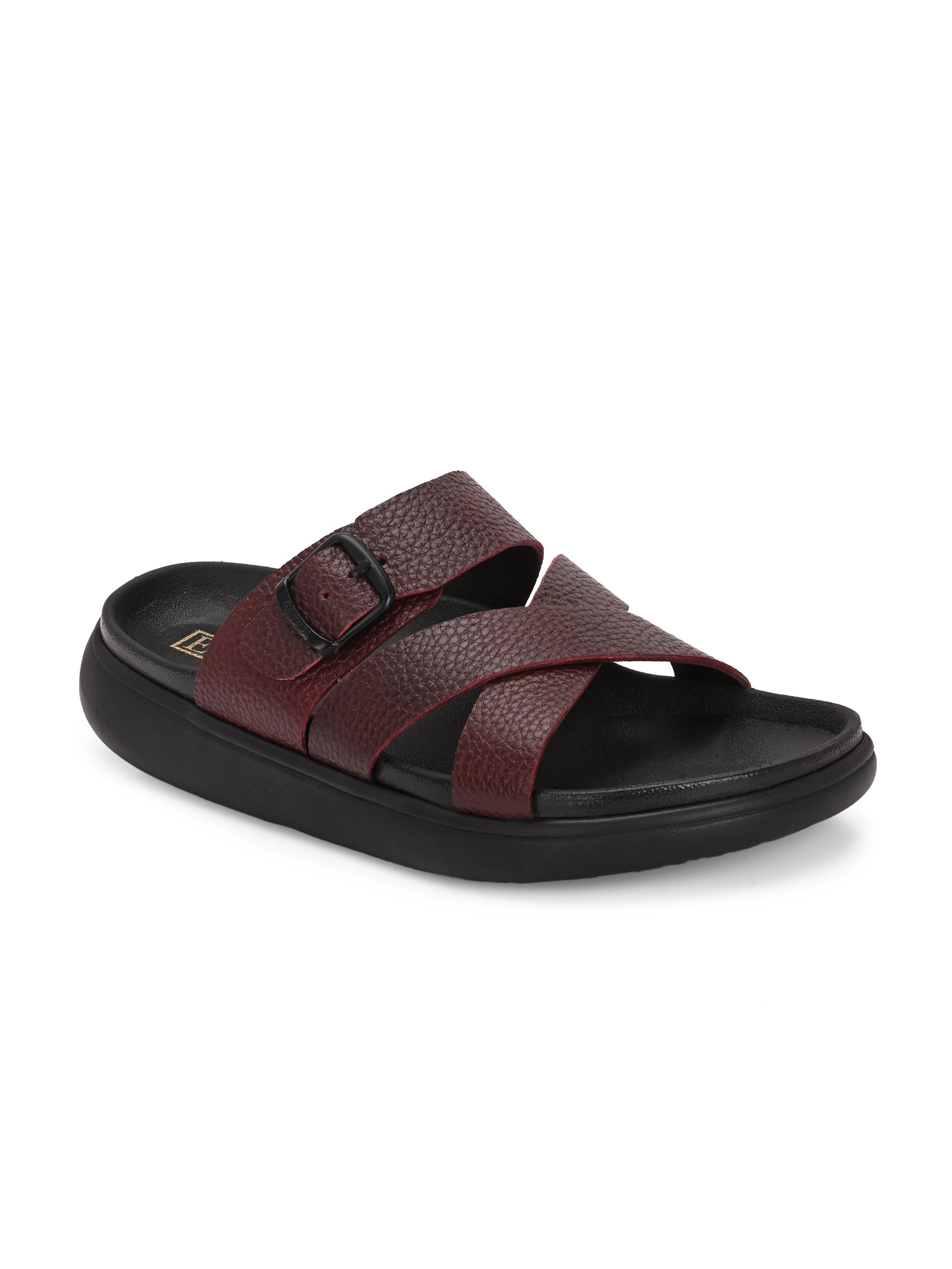 Comet Leather Slippers by Aspeerio