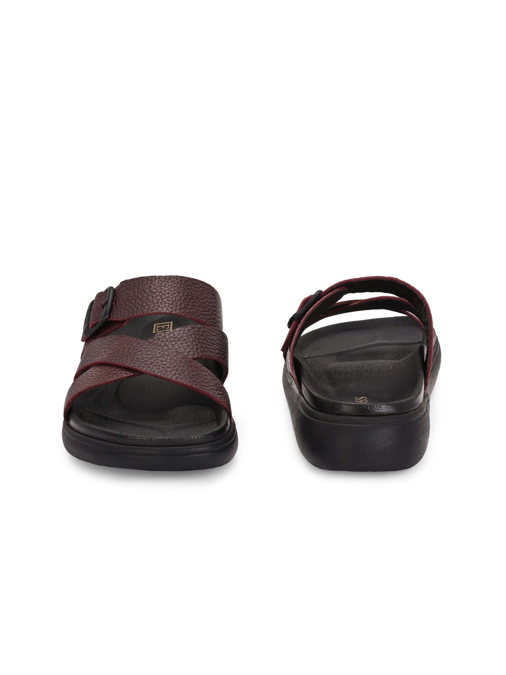 Comet Leather Slippers by Aspeerio