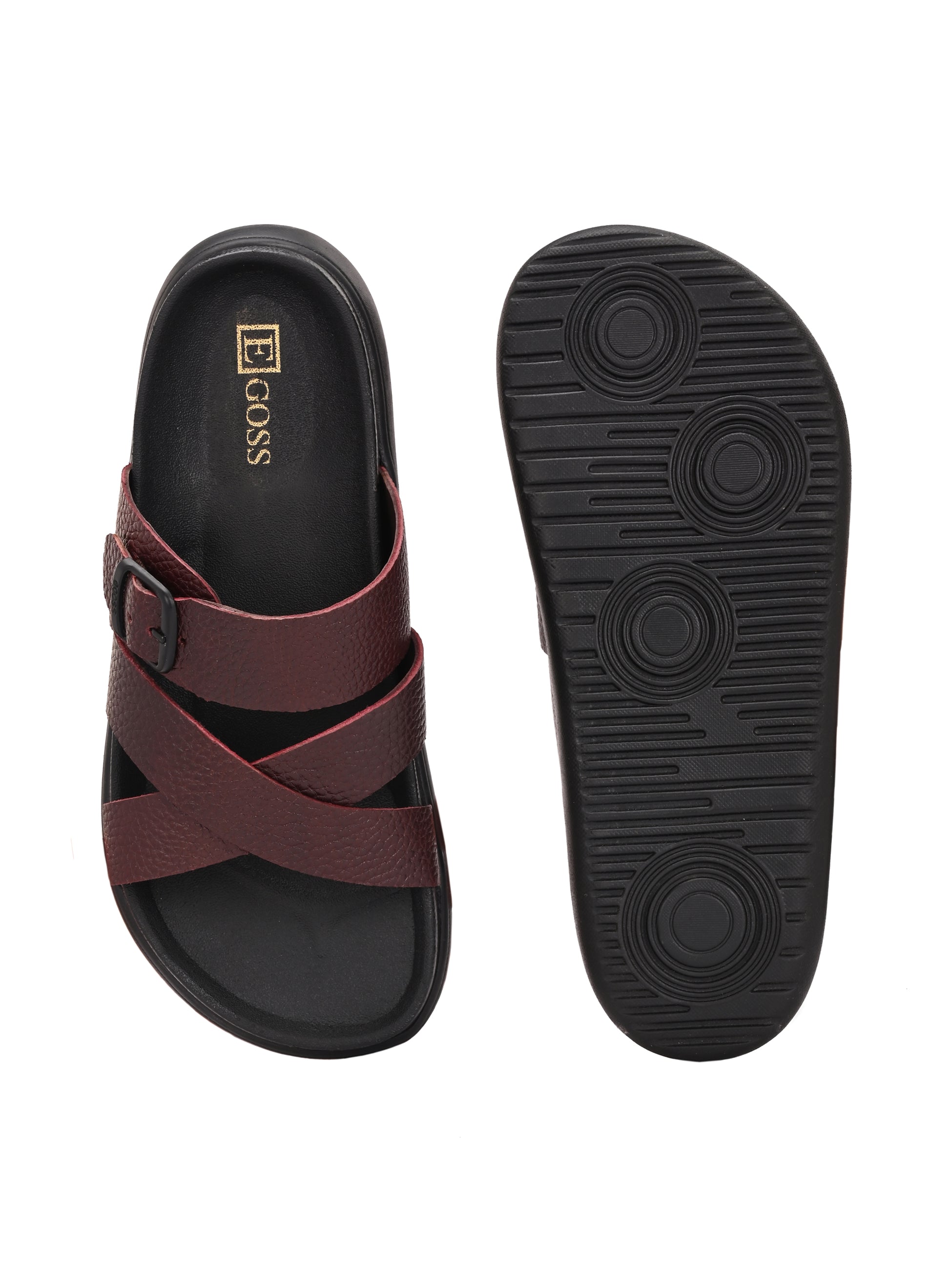 Comet Leather Slippers by Aspeerio