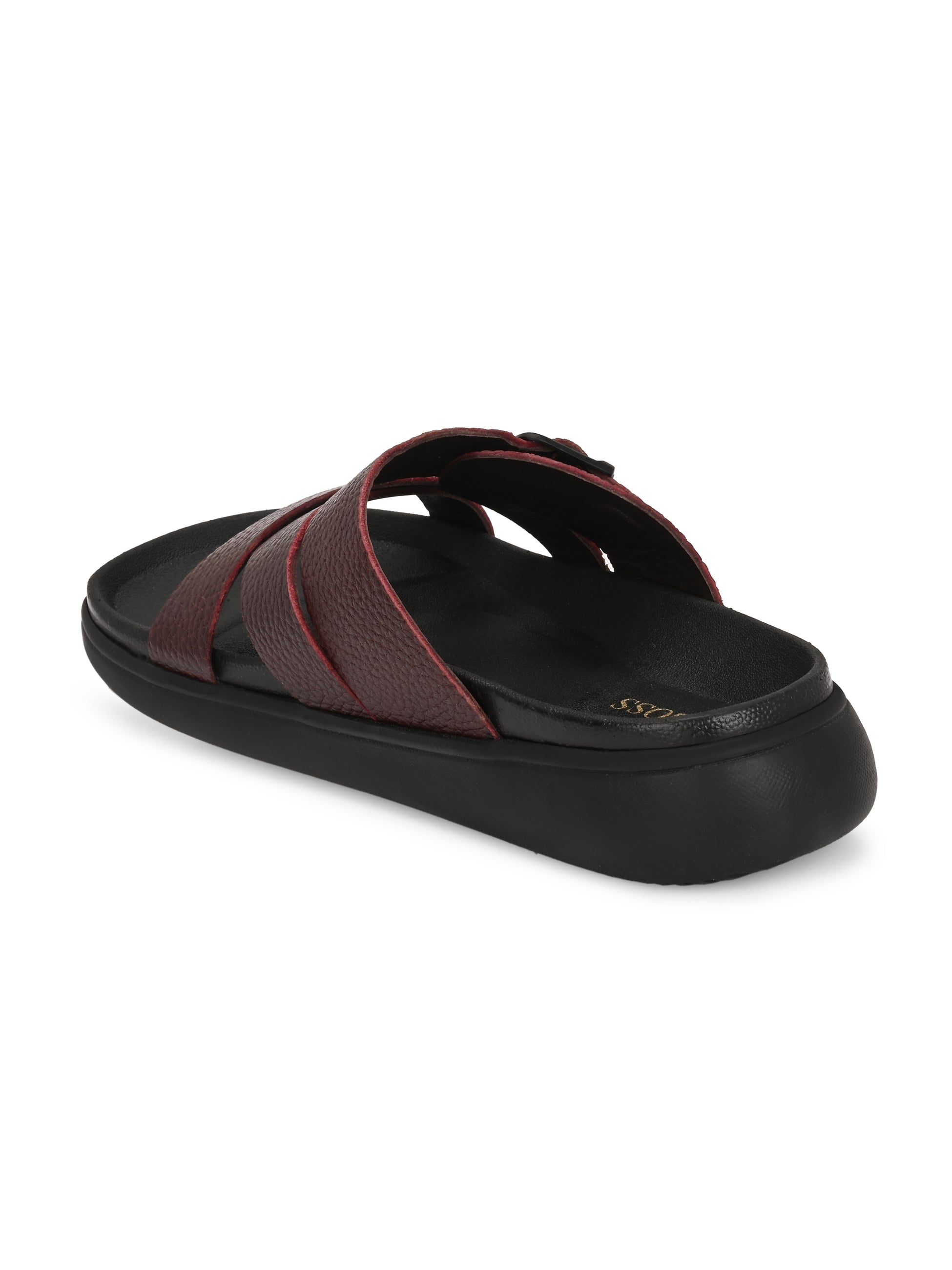 Comet Leather Slippers by Aspeerio