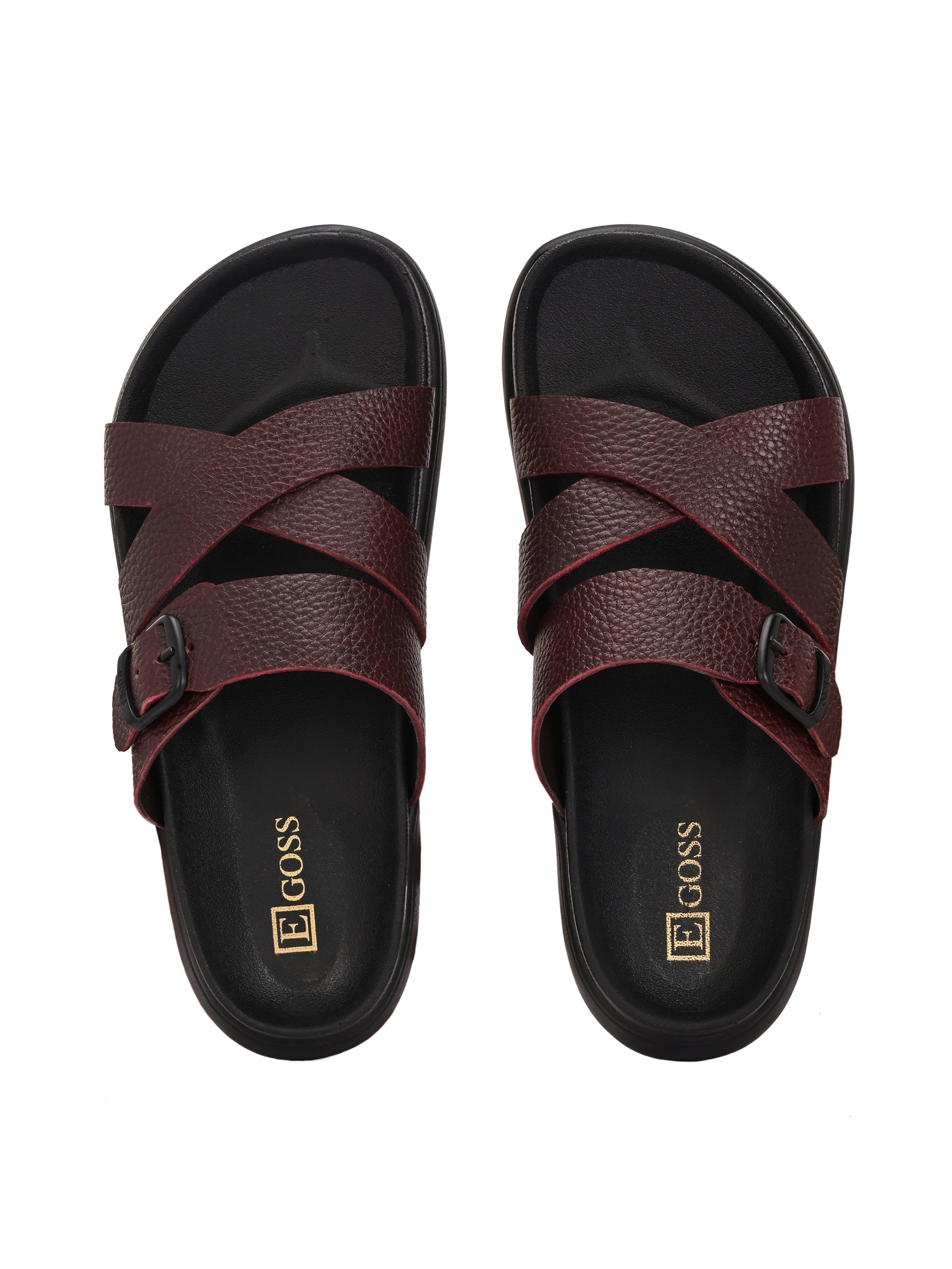 Comet Leather Slippers by Aspeerio