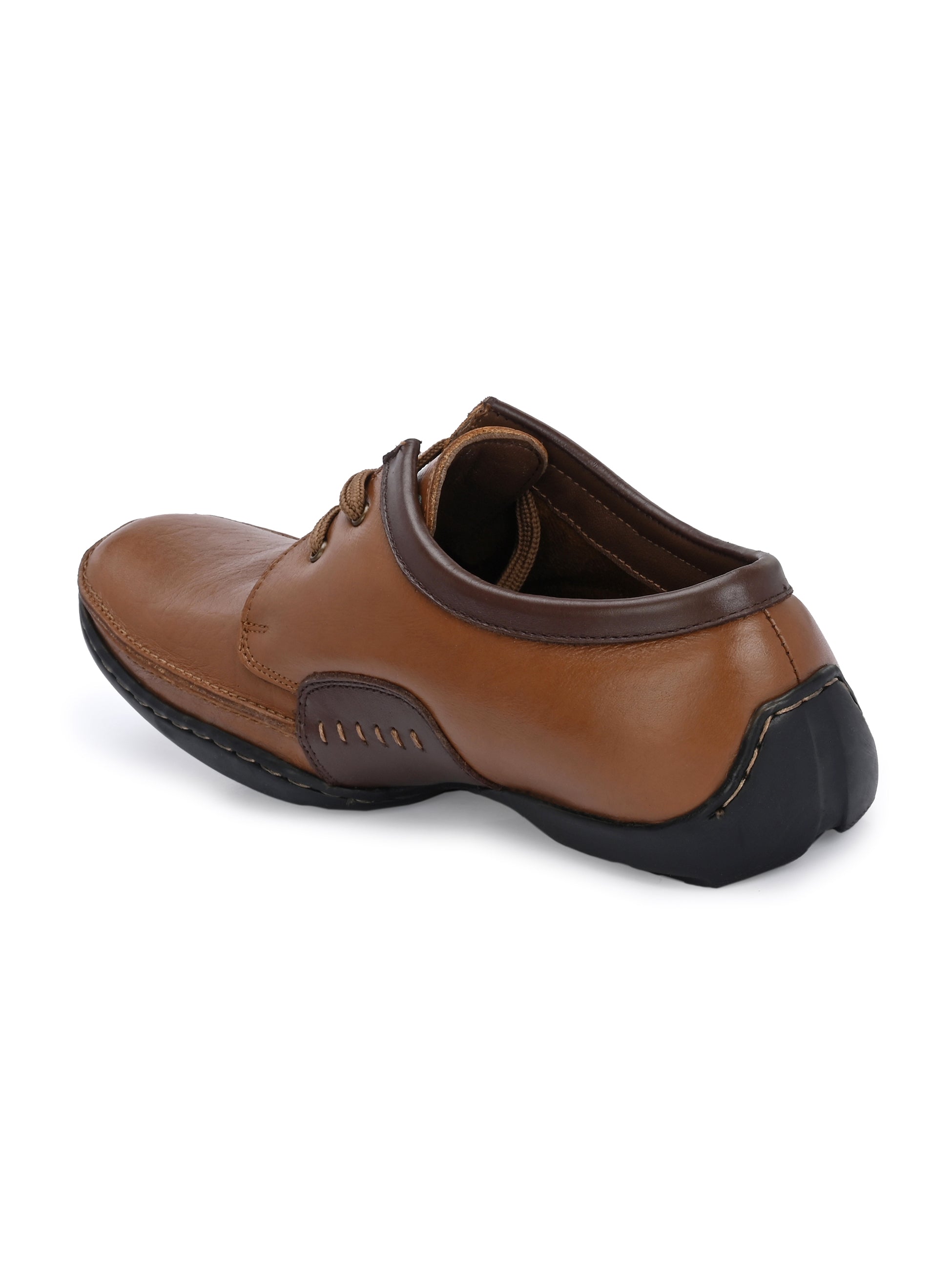 Egoss Casual Derby Lace Up Leather Shoes For Men