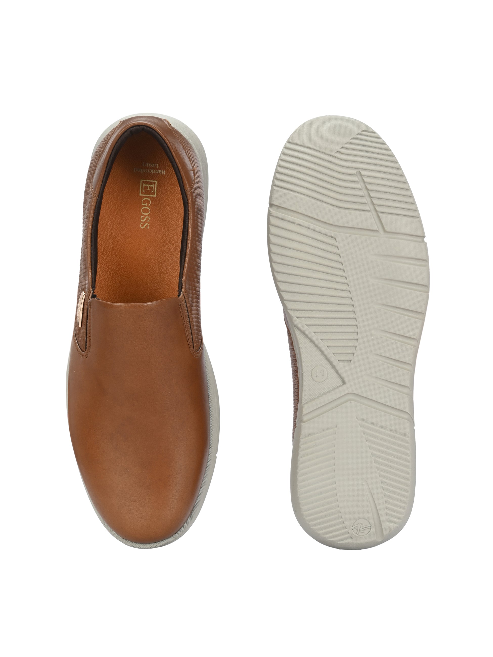 Egoss Gold Sneakers For Men