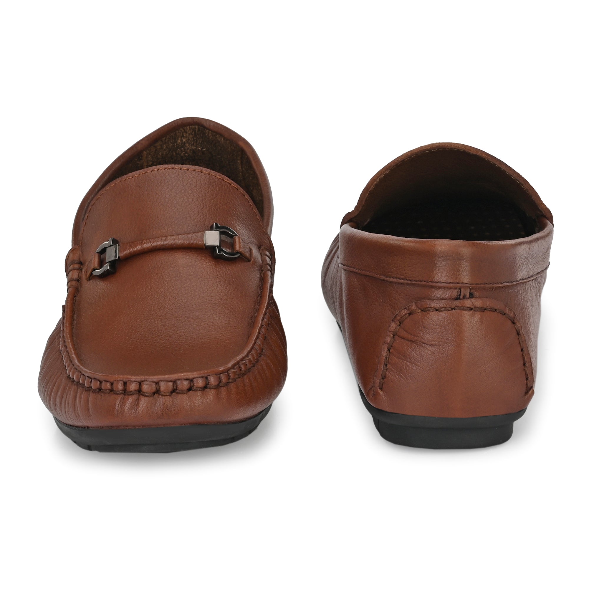 Egoss Leather Casual Loafers For Men