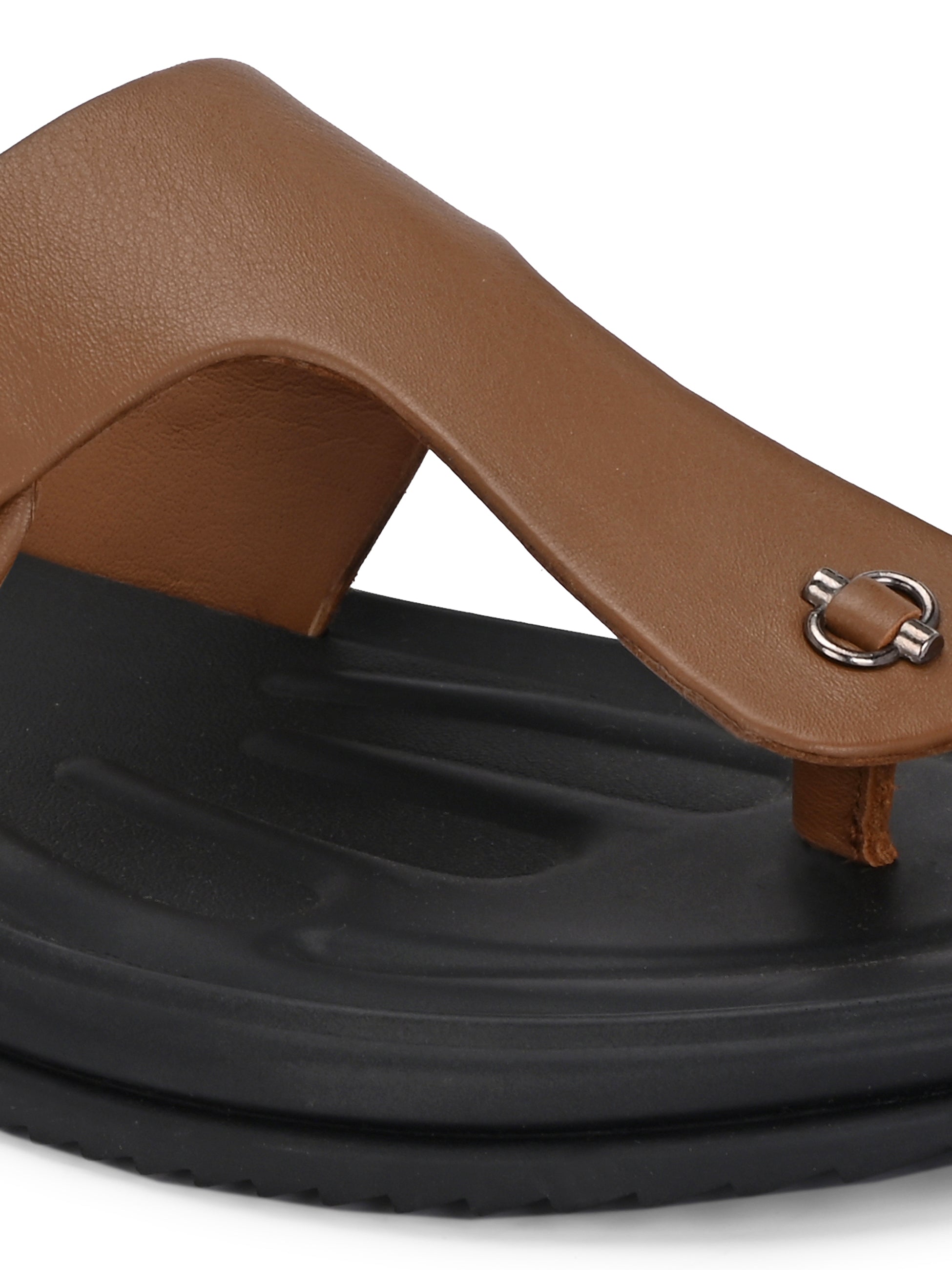 Comet Leather Slippers by Aspeerio