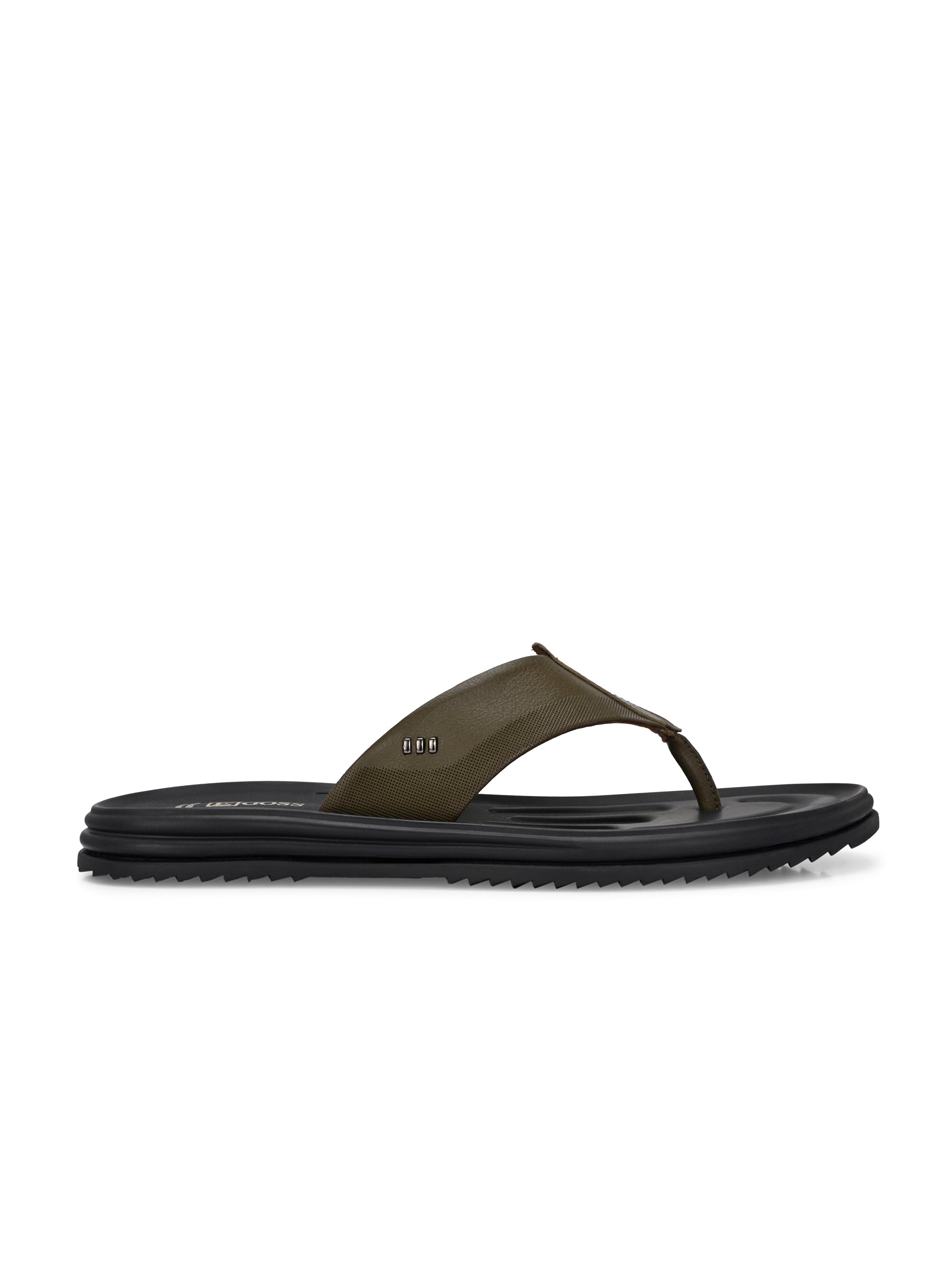 Comet Leather Slippers by Aspeerio
