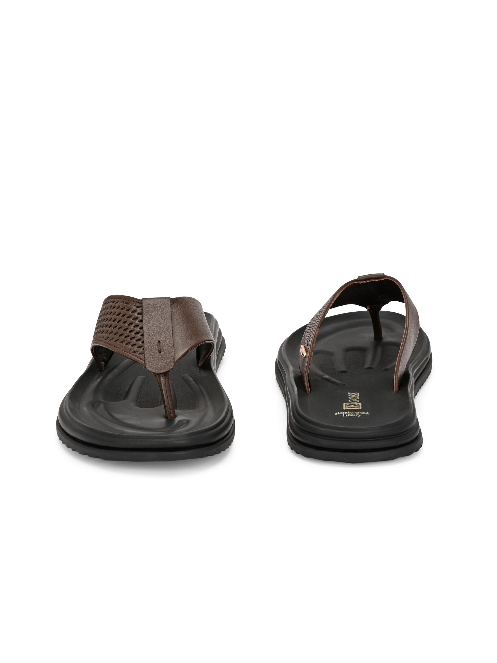 Comet Leather Slippers by Aspeerio