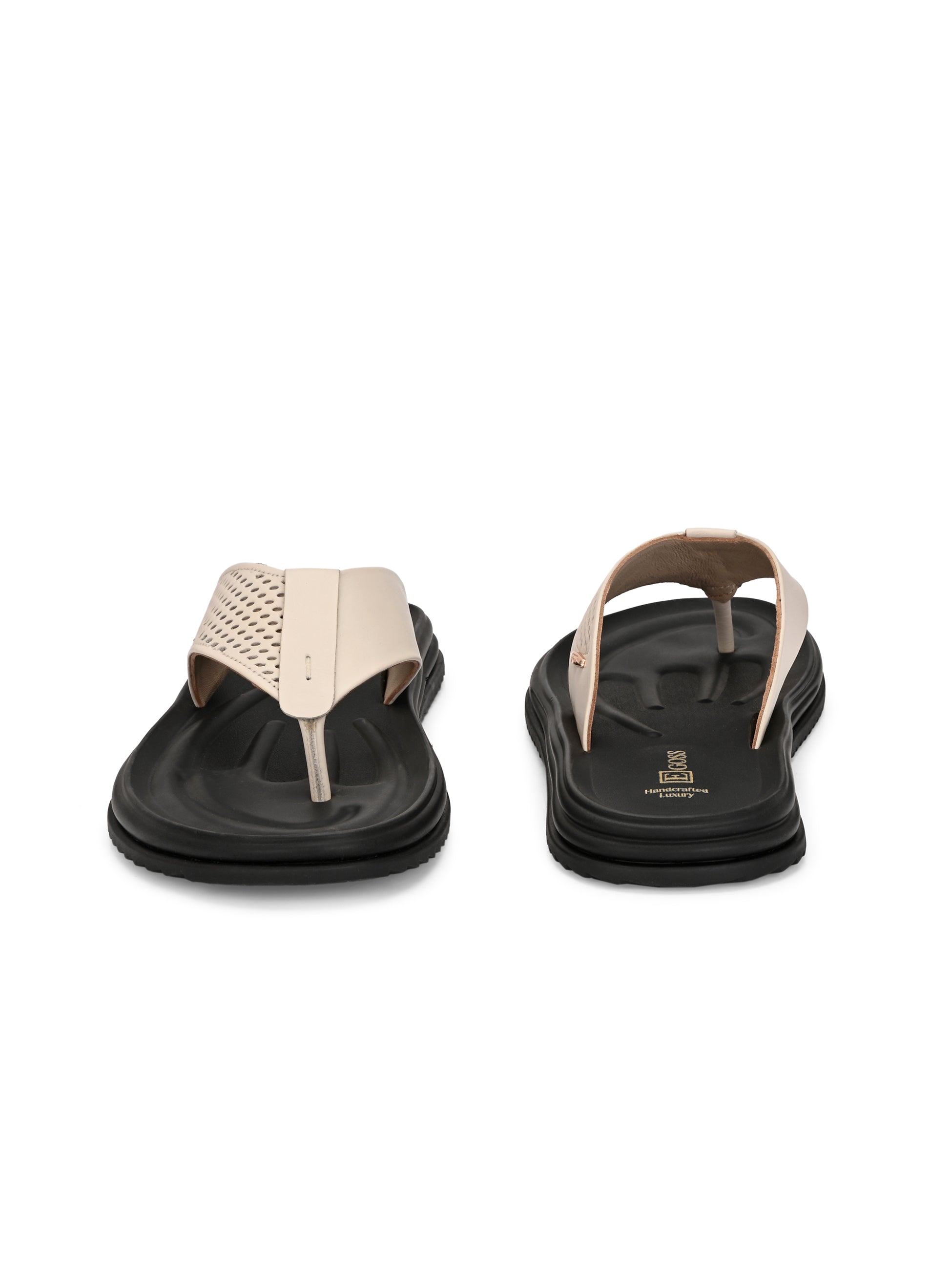 Comet Leather Slippers by Aspeerio