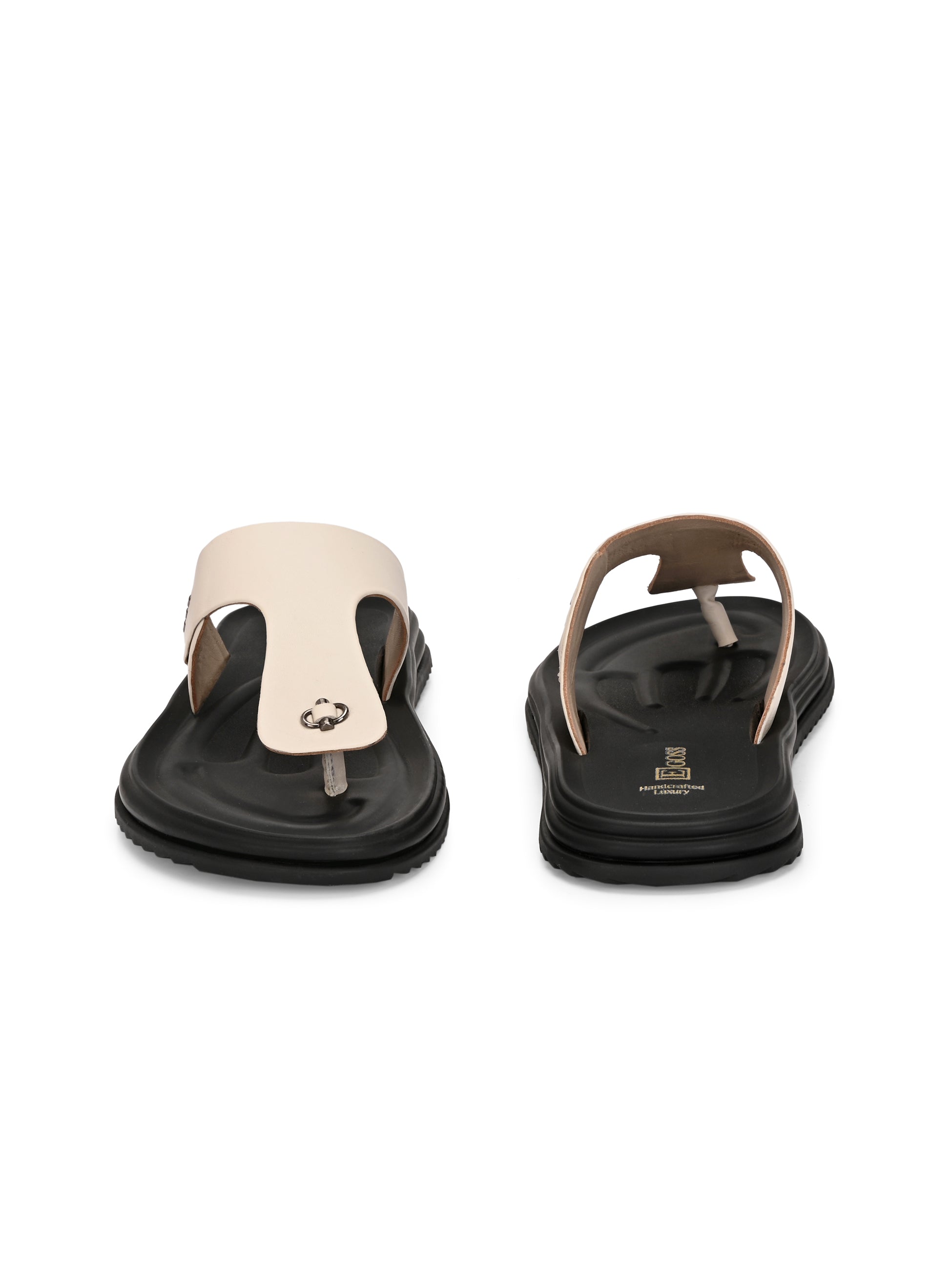Comet Leather Slippers by Aspeerio