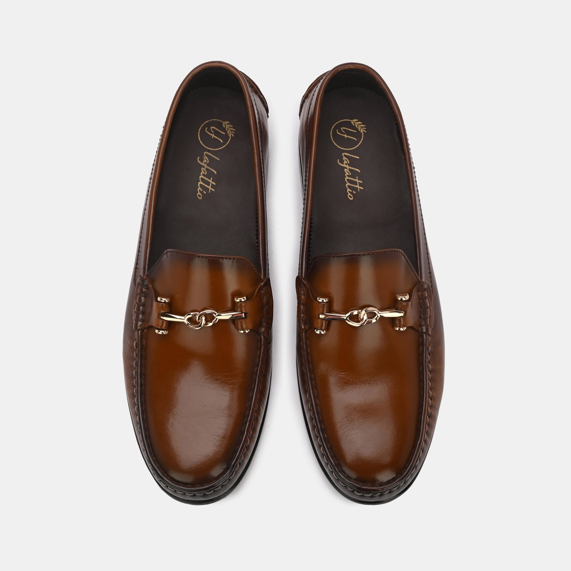 Classic Buckled Loafers by Lafattio