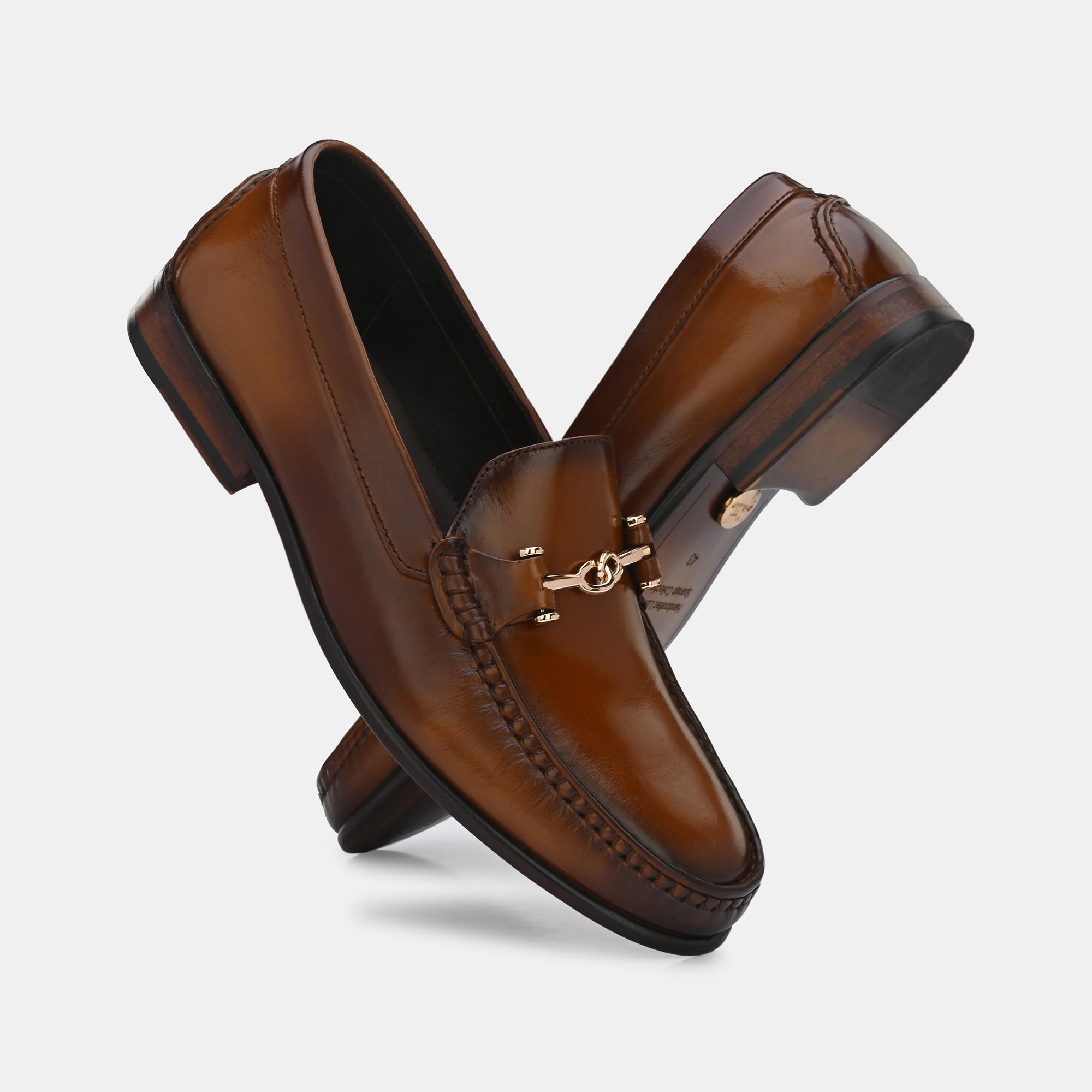 Classic Buckled Loafers by Lafattio