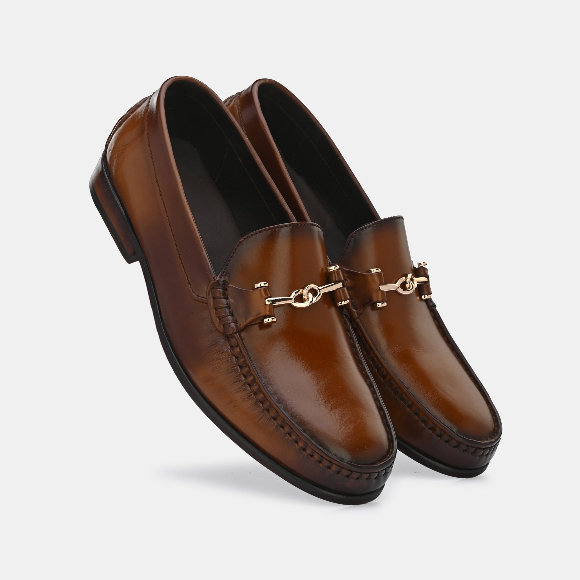 Classic Buckled Loafers by Lafattio