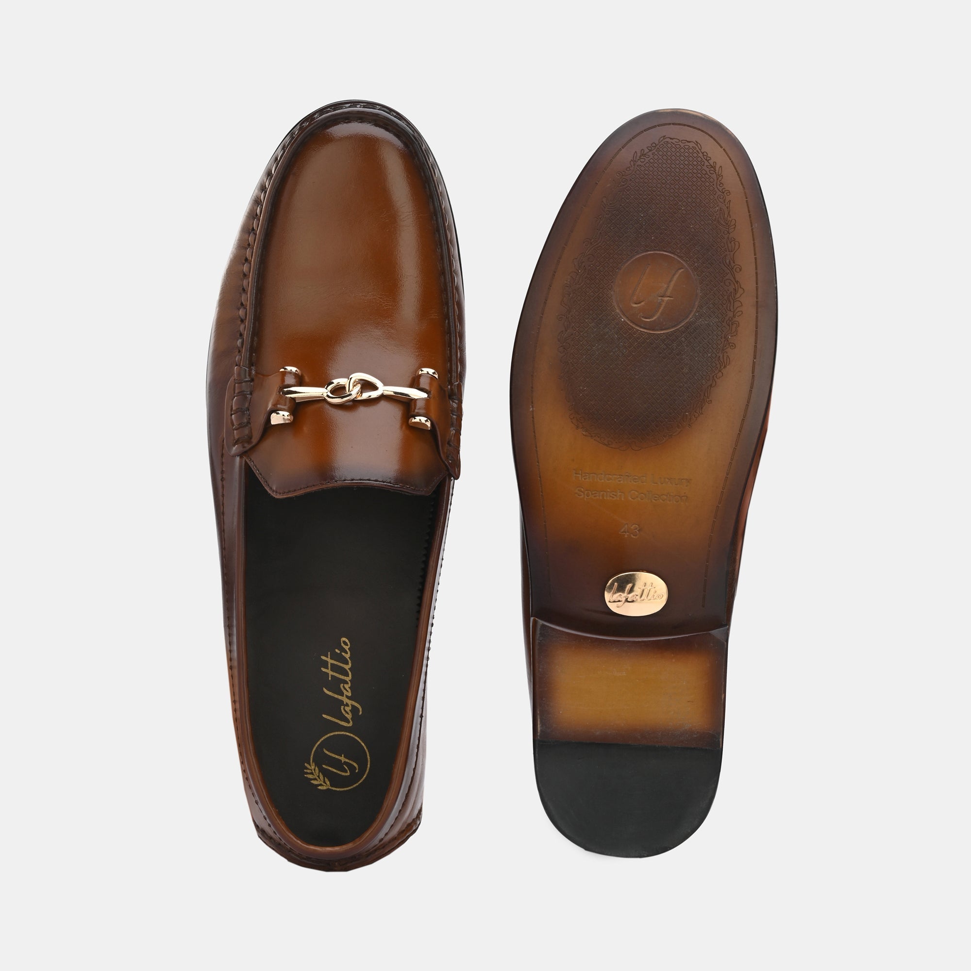 Classic Buckled Loafers by Lafattio