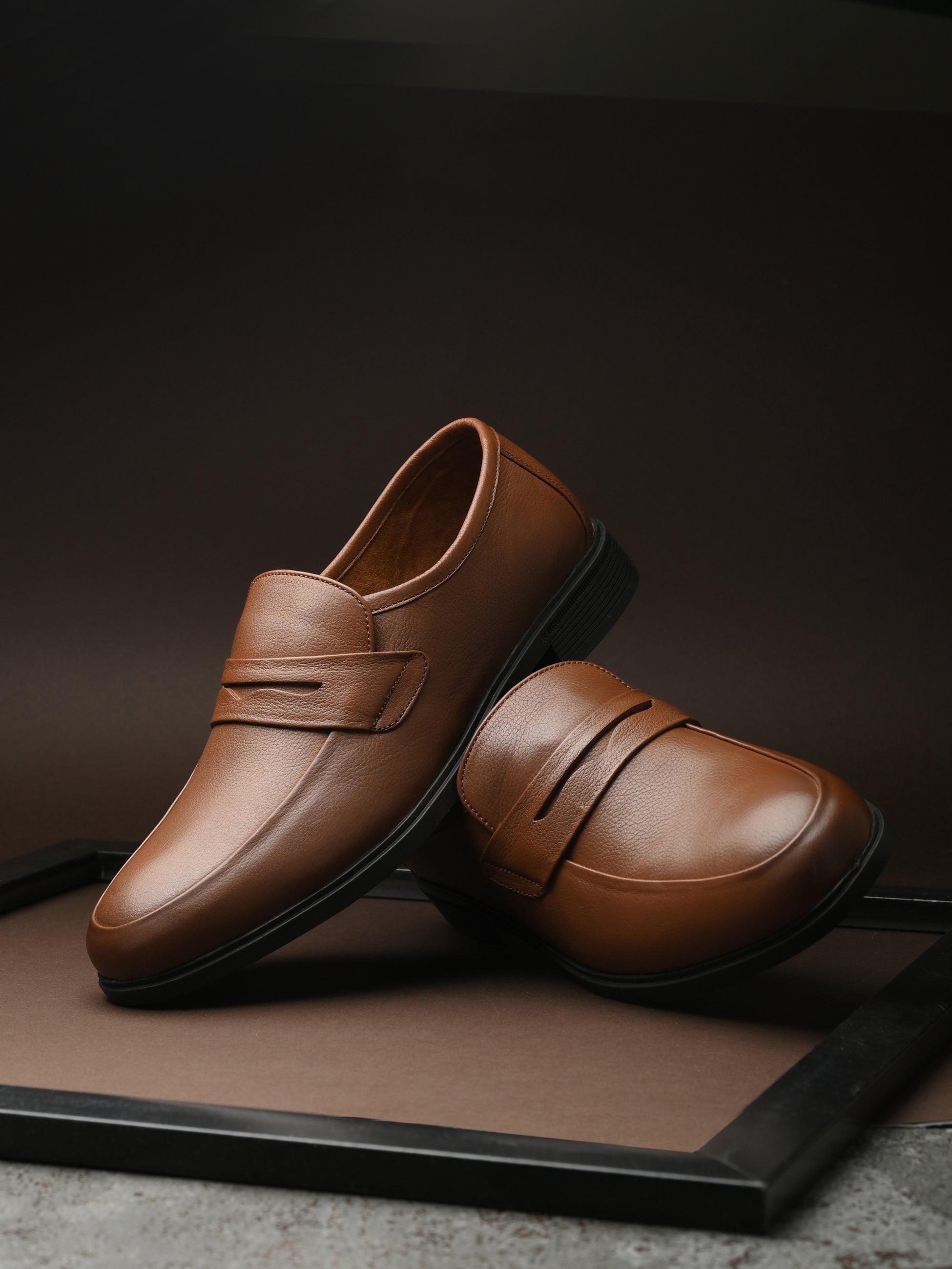 Egoss Formal Penny Loafers For Men