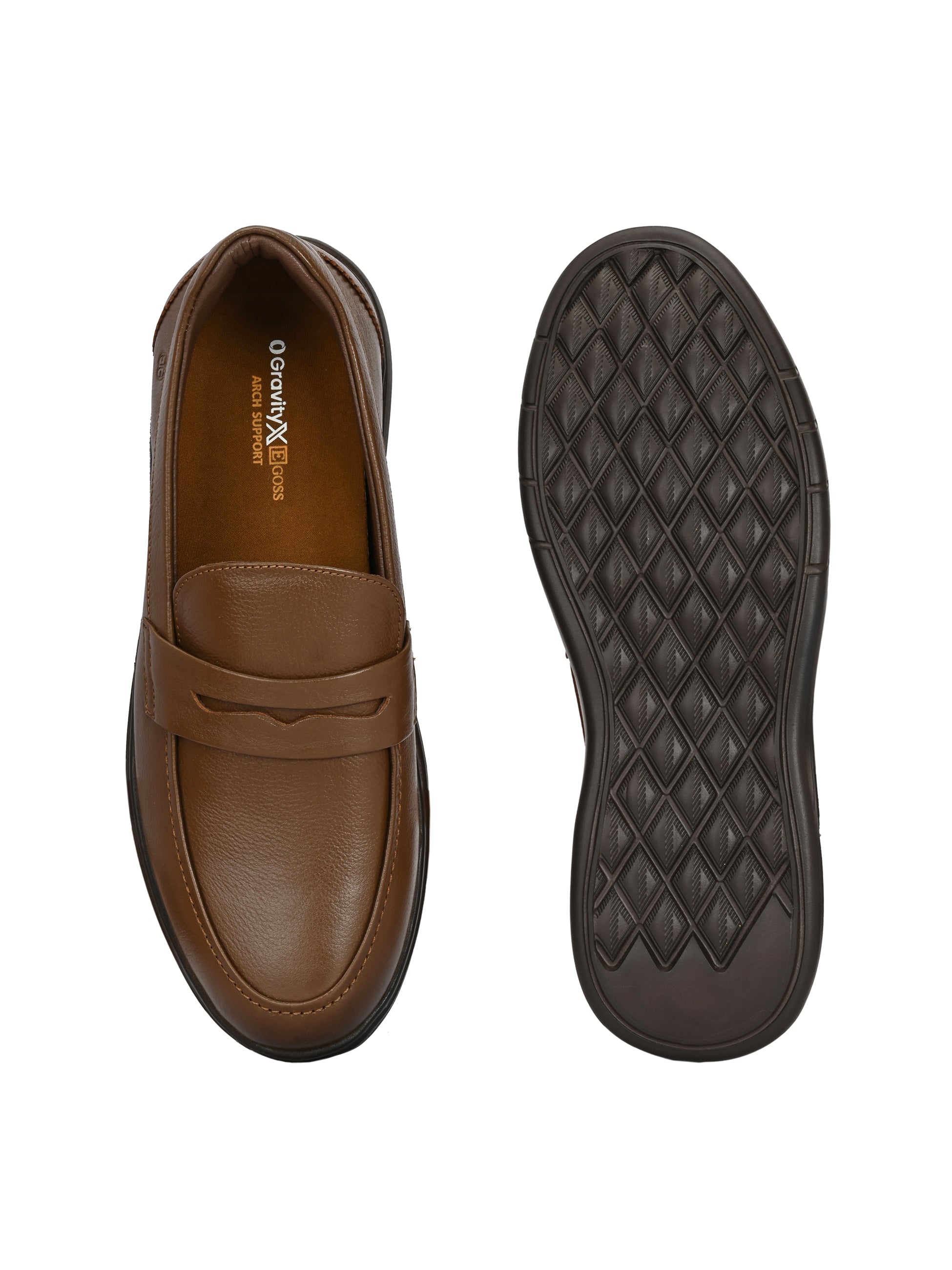 Egoss Zero Gravity Gold Sneakers For Men