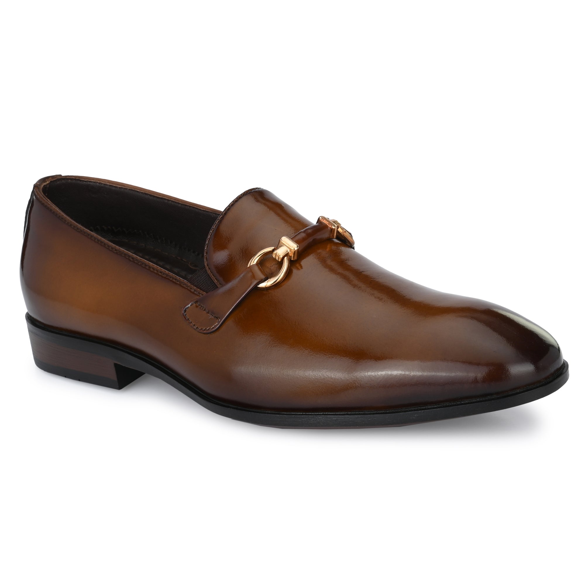Egoss Buckled Formal Loafers For Men