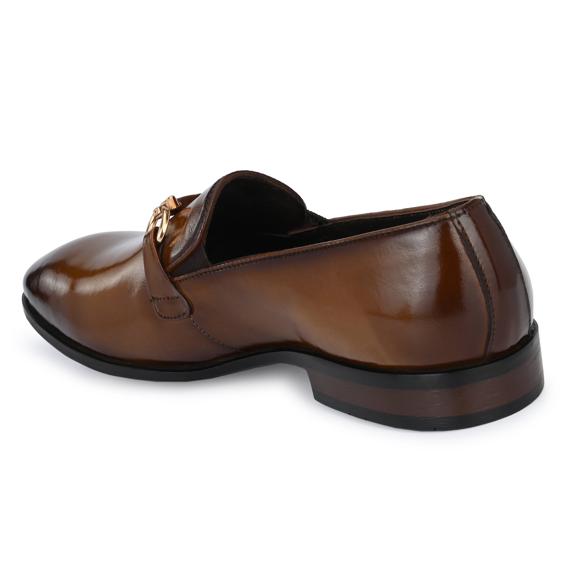Egoss Buckled Formal Loafers For Men