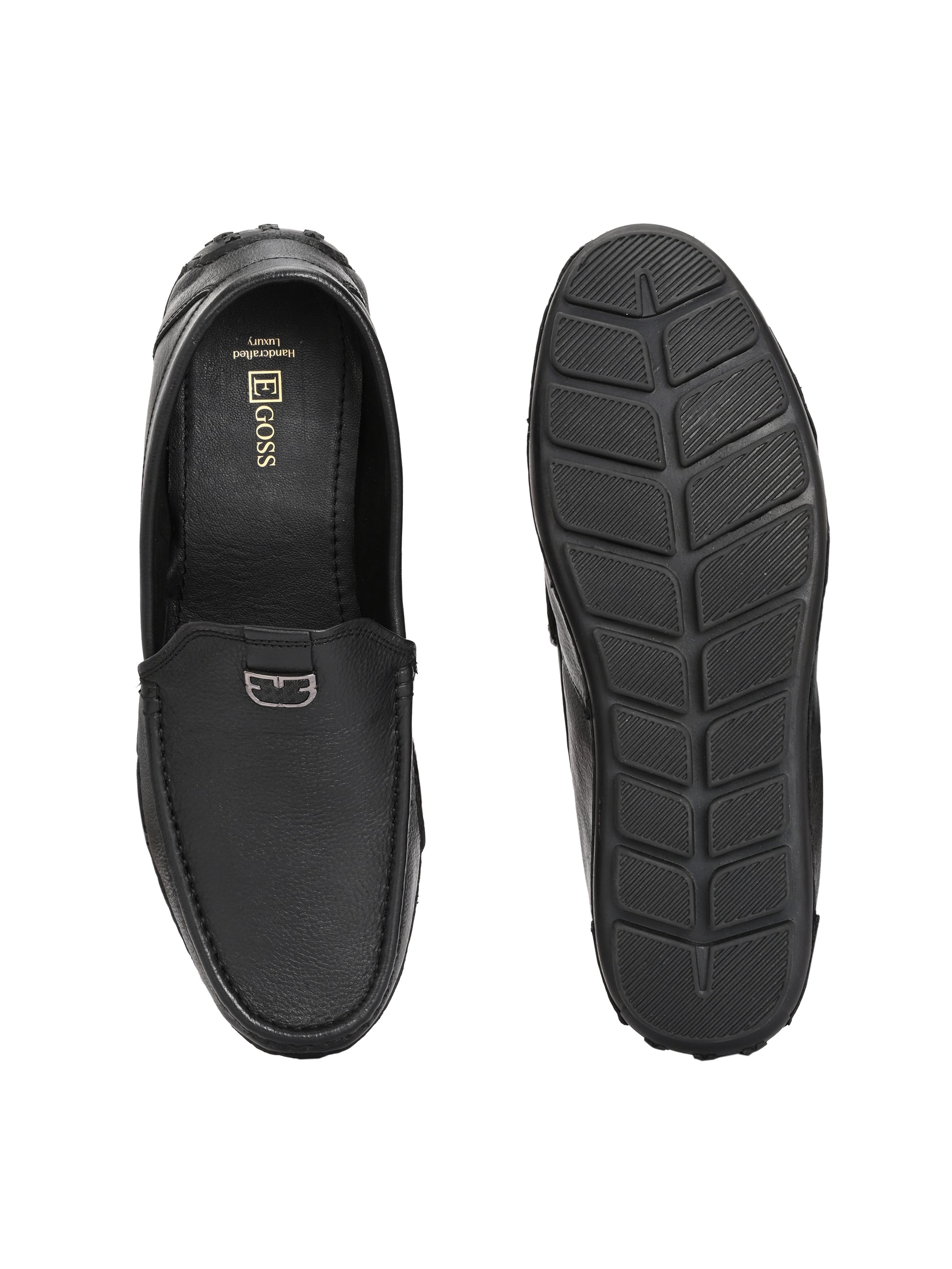 Egoss Casual Leather Loafers For Men