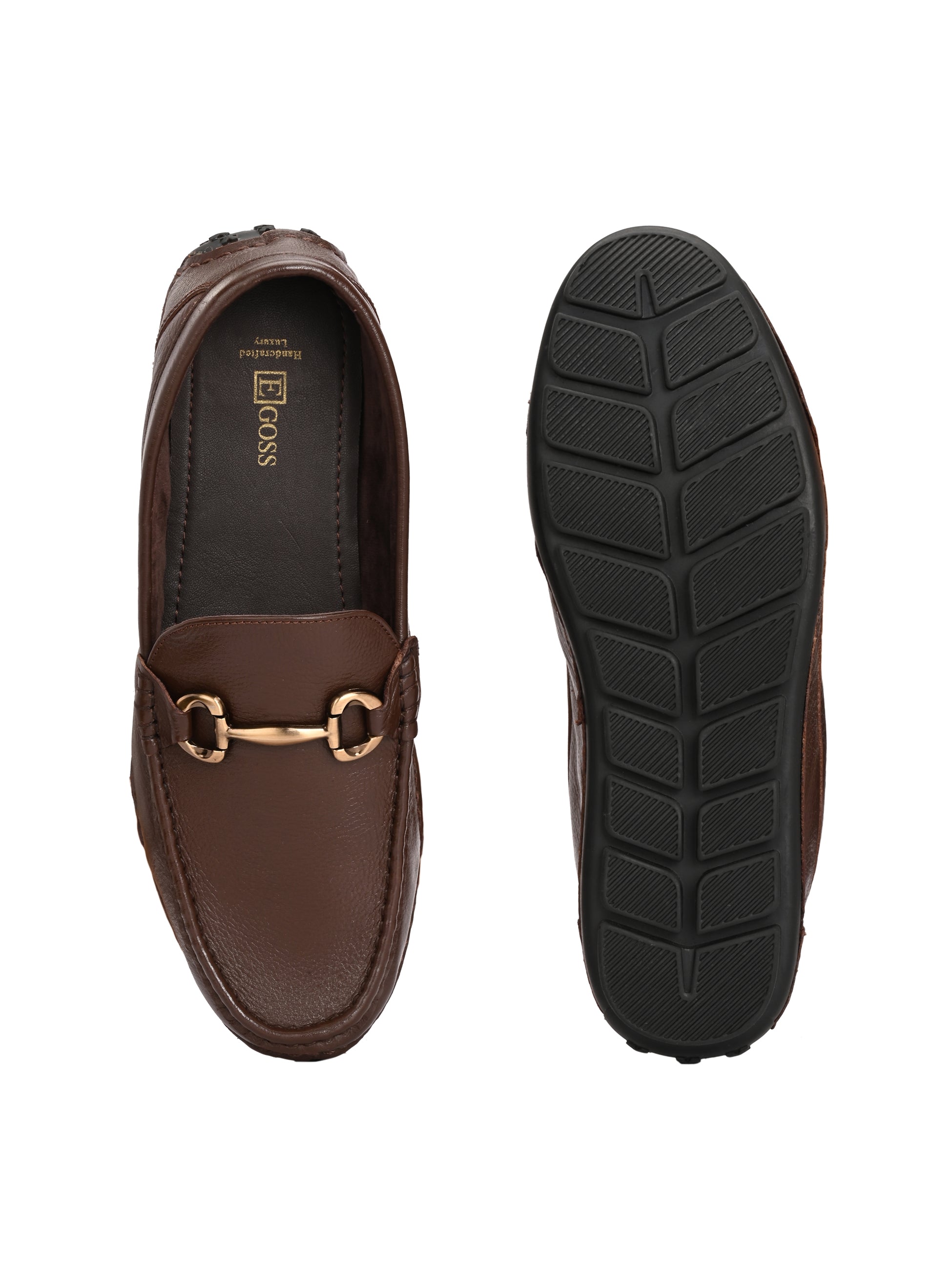 Egoss Casual Leather Loafers For Men
