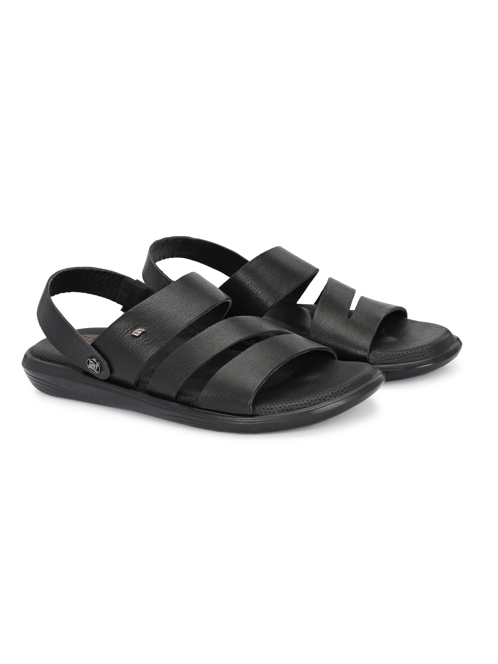 Egoss Leather Slippers For Men