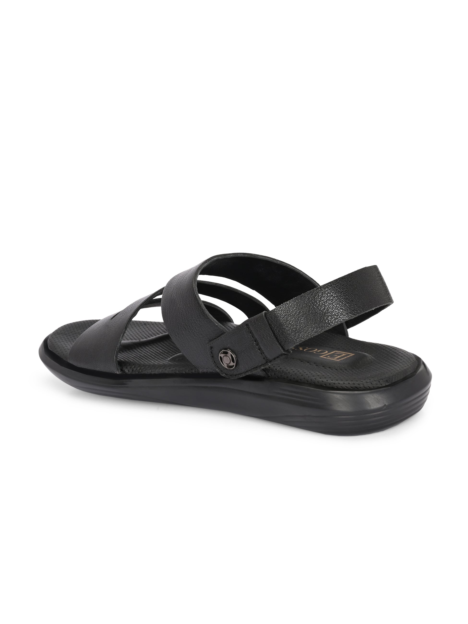 Egoss Leather Slippers For Men