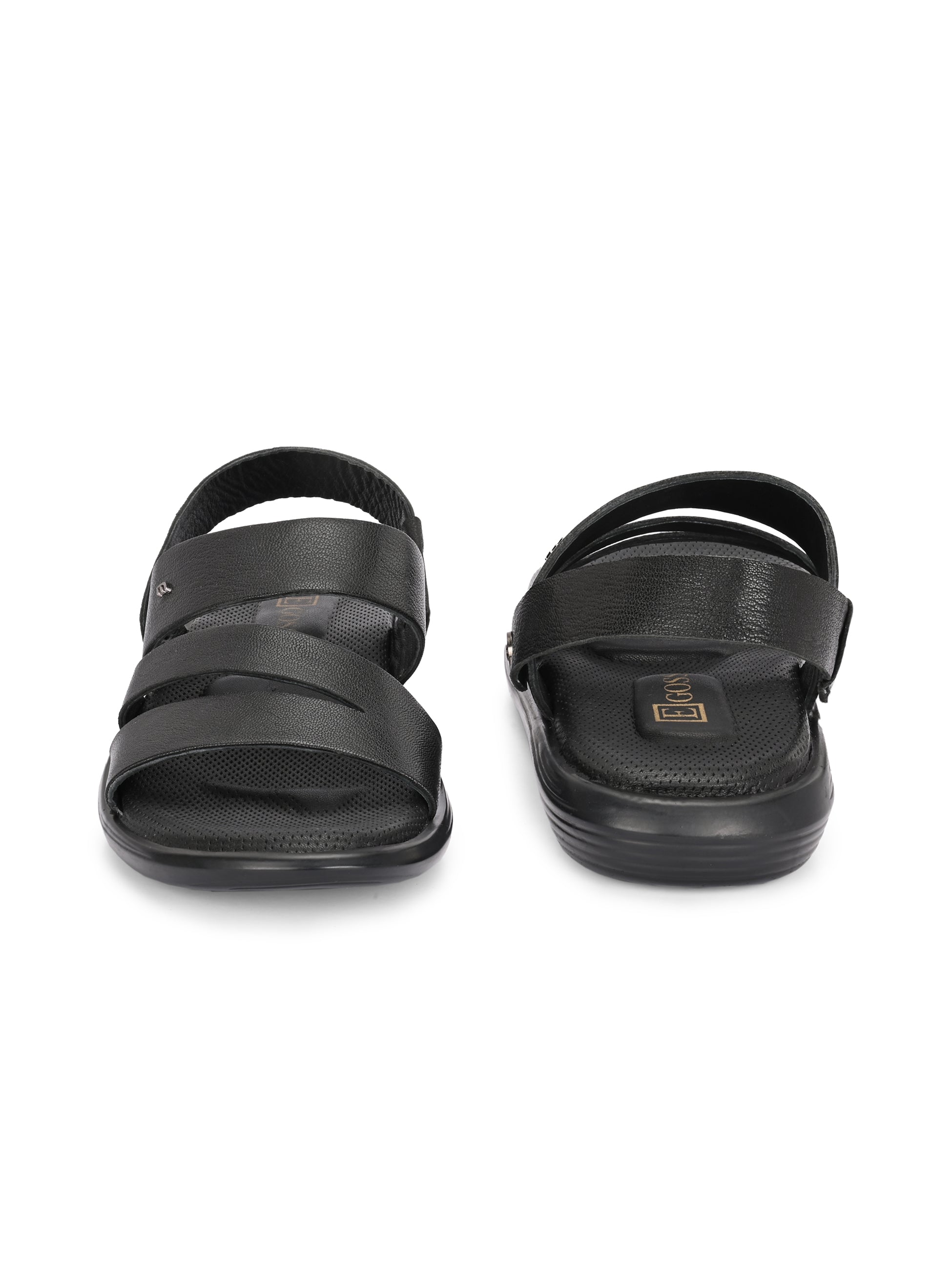 Egoss Leather Slippers For Men