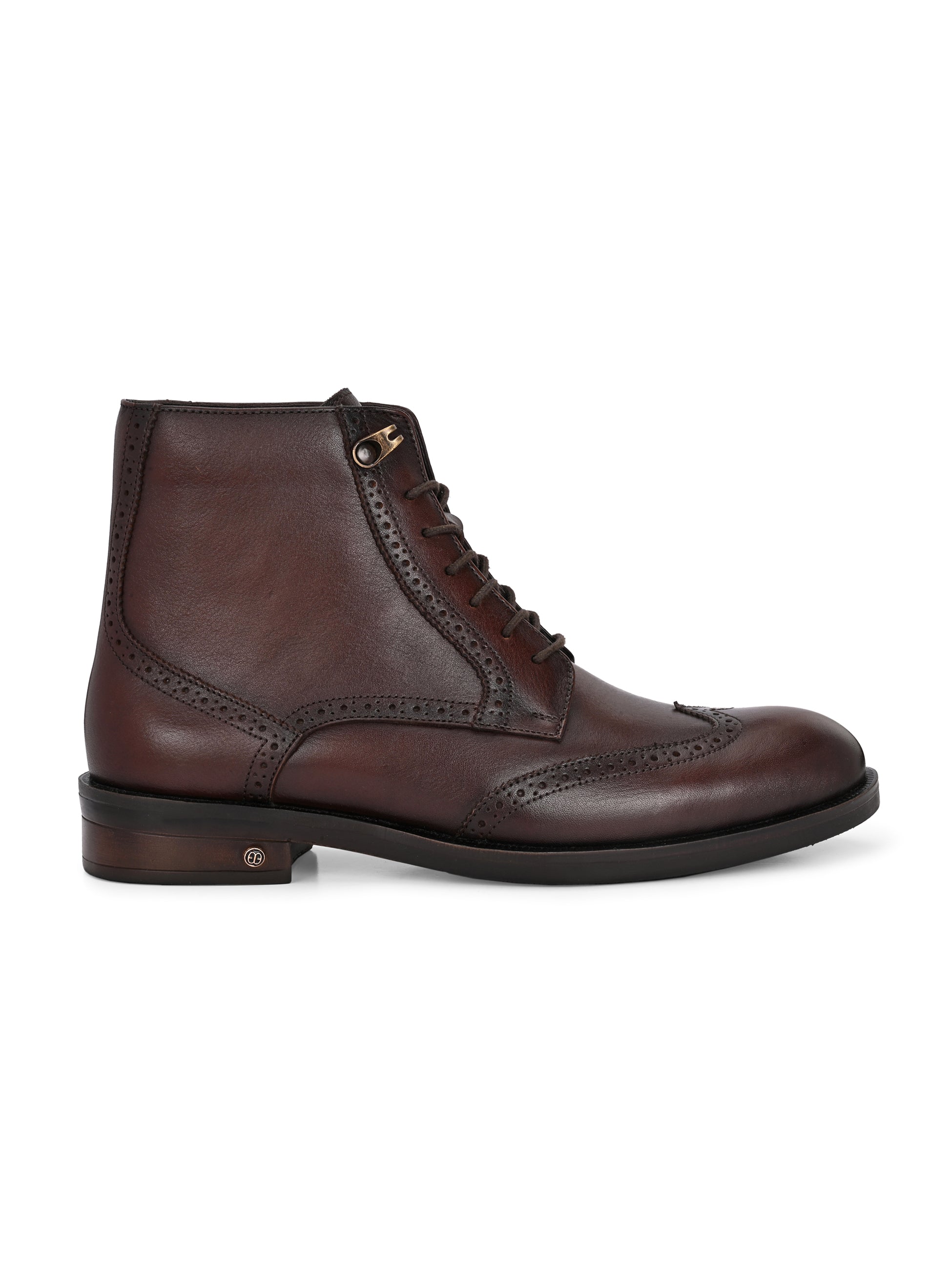 Mudtrail Lace-Up High Ankle Boots by Aspeerio